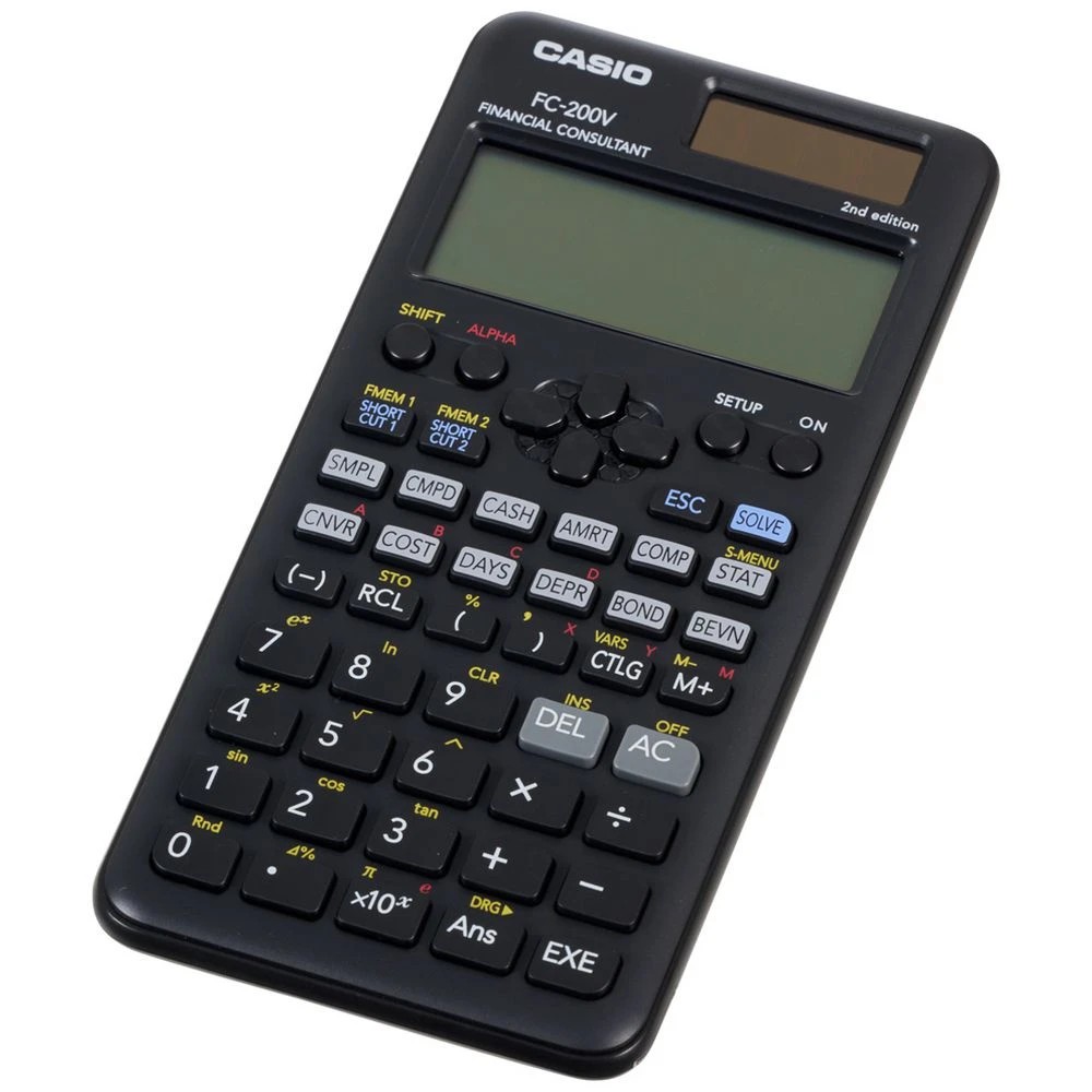 2 Casio FC200V2 Financial Calculator, 2 of 4
