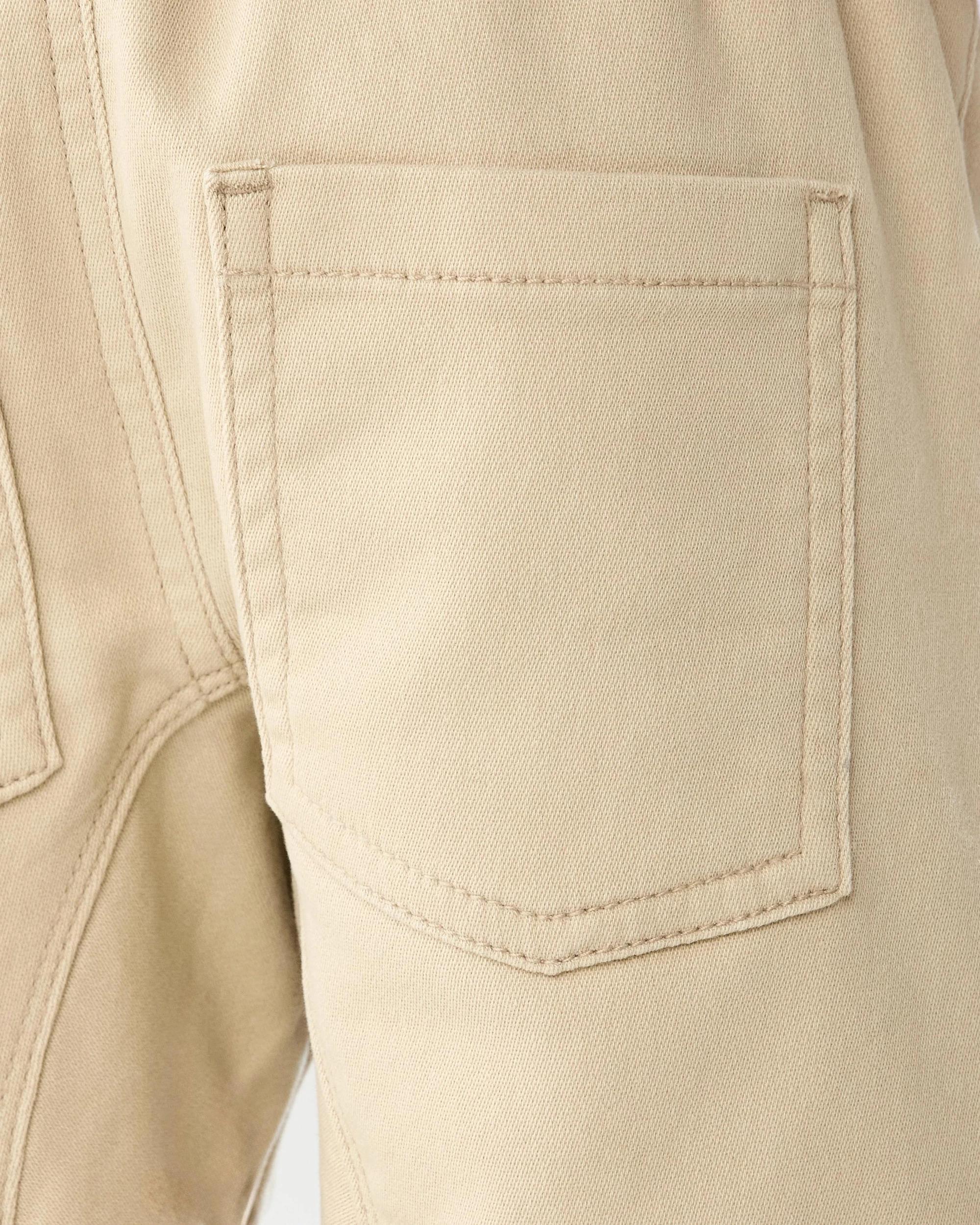 5 Moto Denim Shorts Brn Pepper, 5 of 6