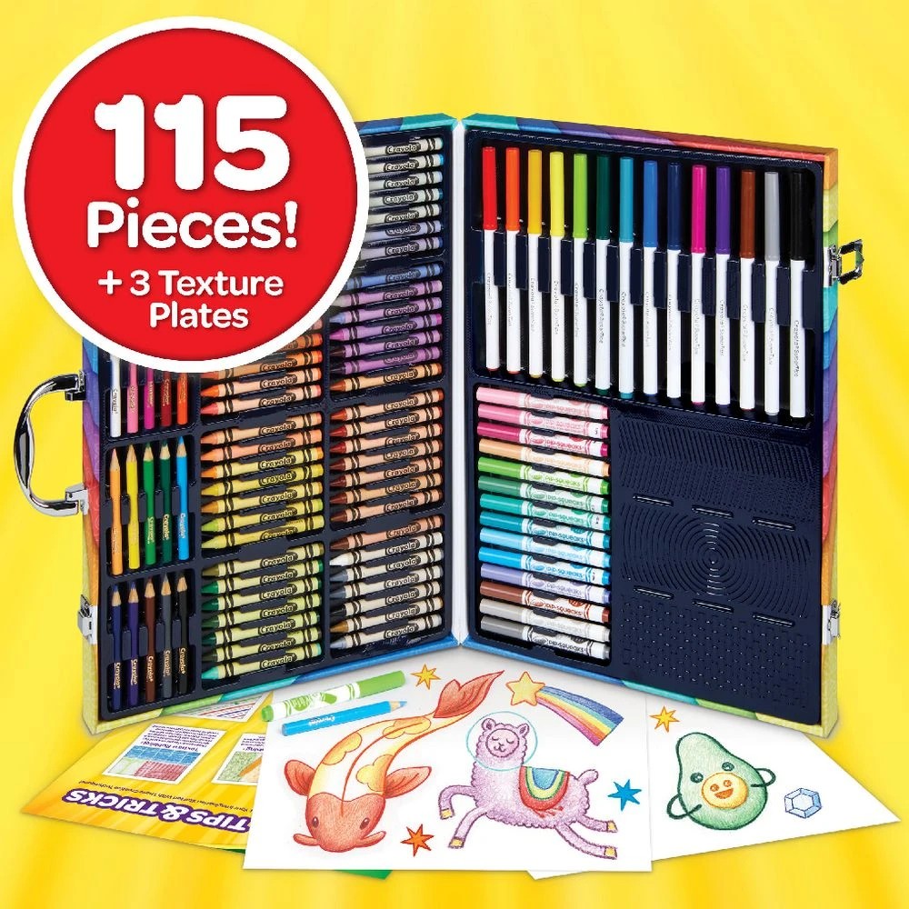 3 Crayola Imagination Art Case Set 115 Piece, 3 of 5
