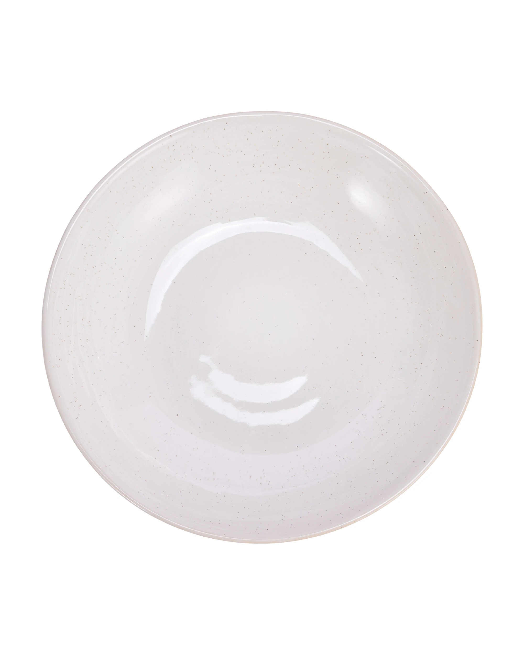 4 White Reactive Ceramic Decor Bowl, 4 of 5