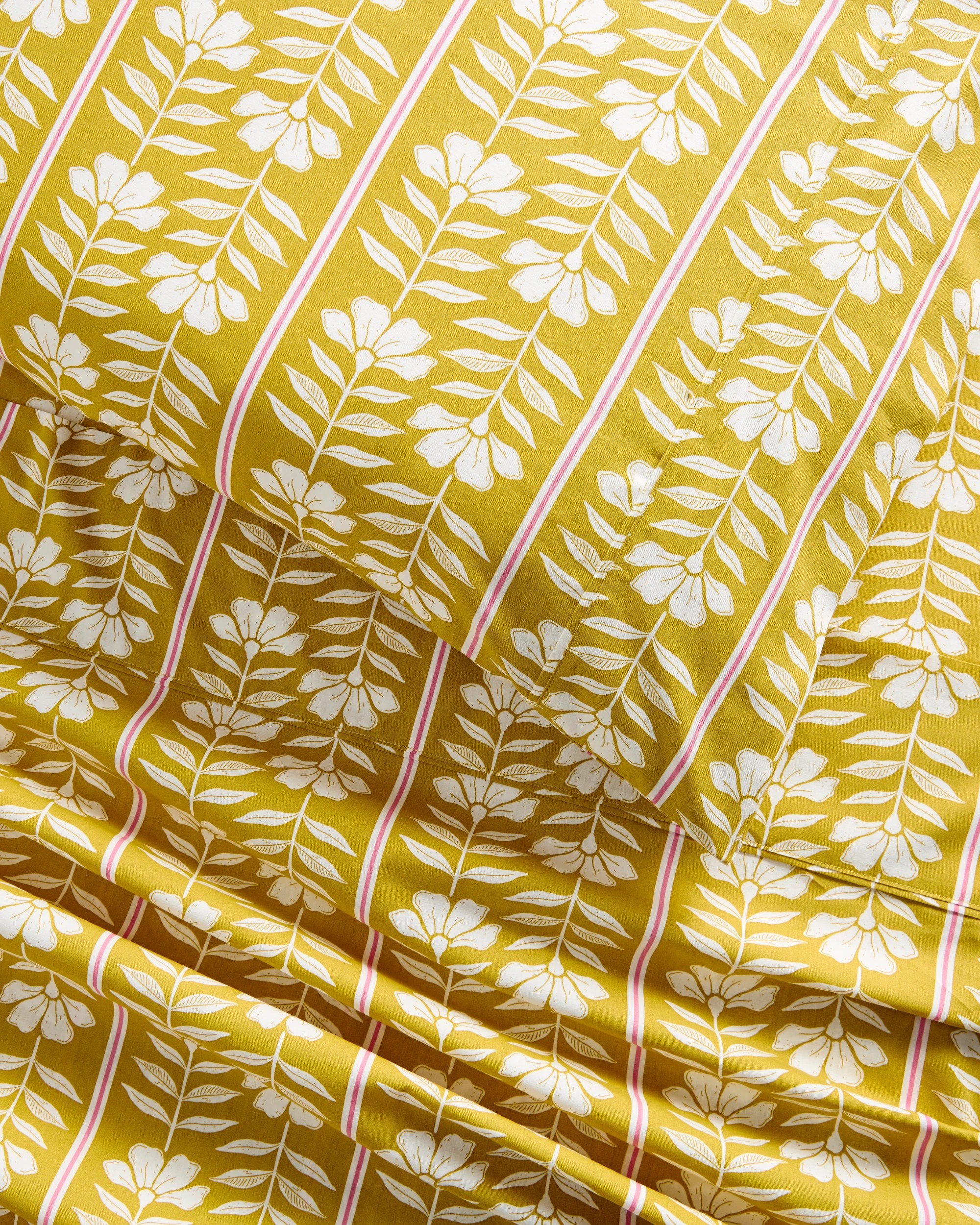 3 Target Botanica Printed Australian Cotton Sheet Set - King Bed - Yellow, 3 of 3