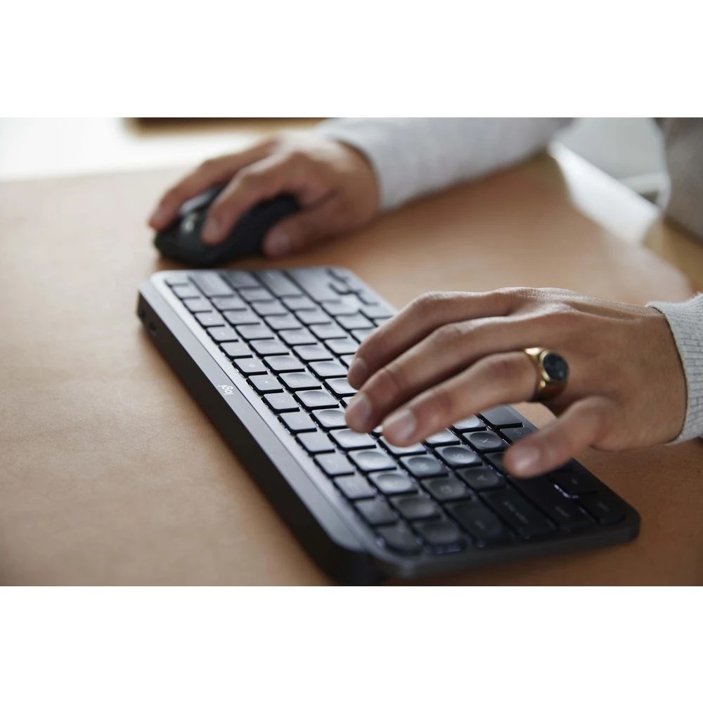 7 Logitech MX Keys Mini Wireless Keyboard Graphite, 7 of 10