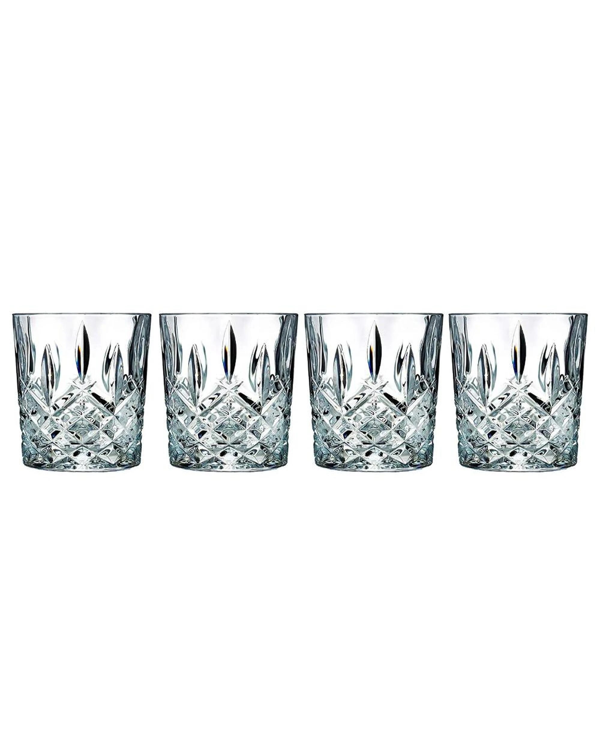 1 Waterford Marquis Markham Crystalline Old Fashion Whiskey Tumbler Set of 4, 1 of 5