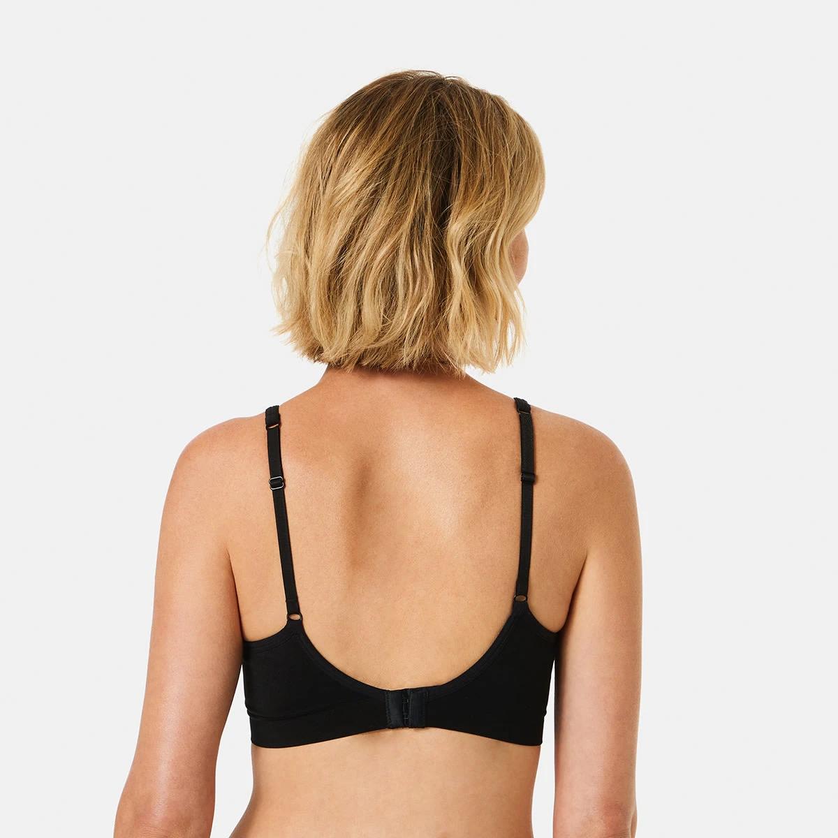 3 Wirefree Seamfree Bralette Black, 3 of 5