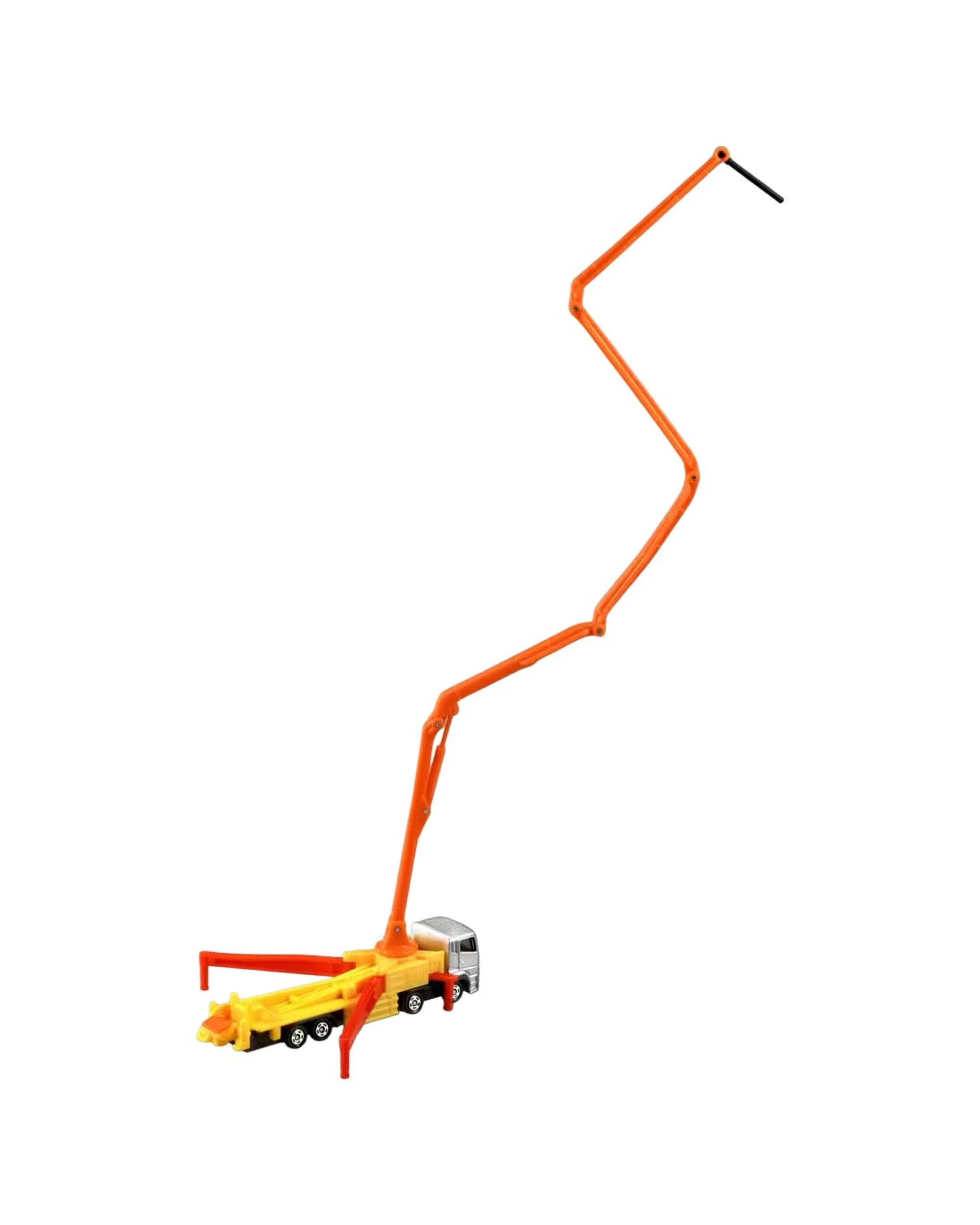 4 Tomica Long Type No.127 Mitsubishi Fuso Super Great Concrete Pumping Truck, 4 of 5