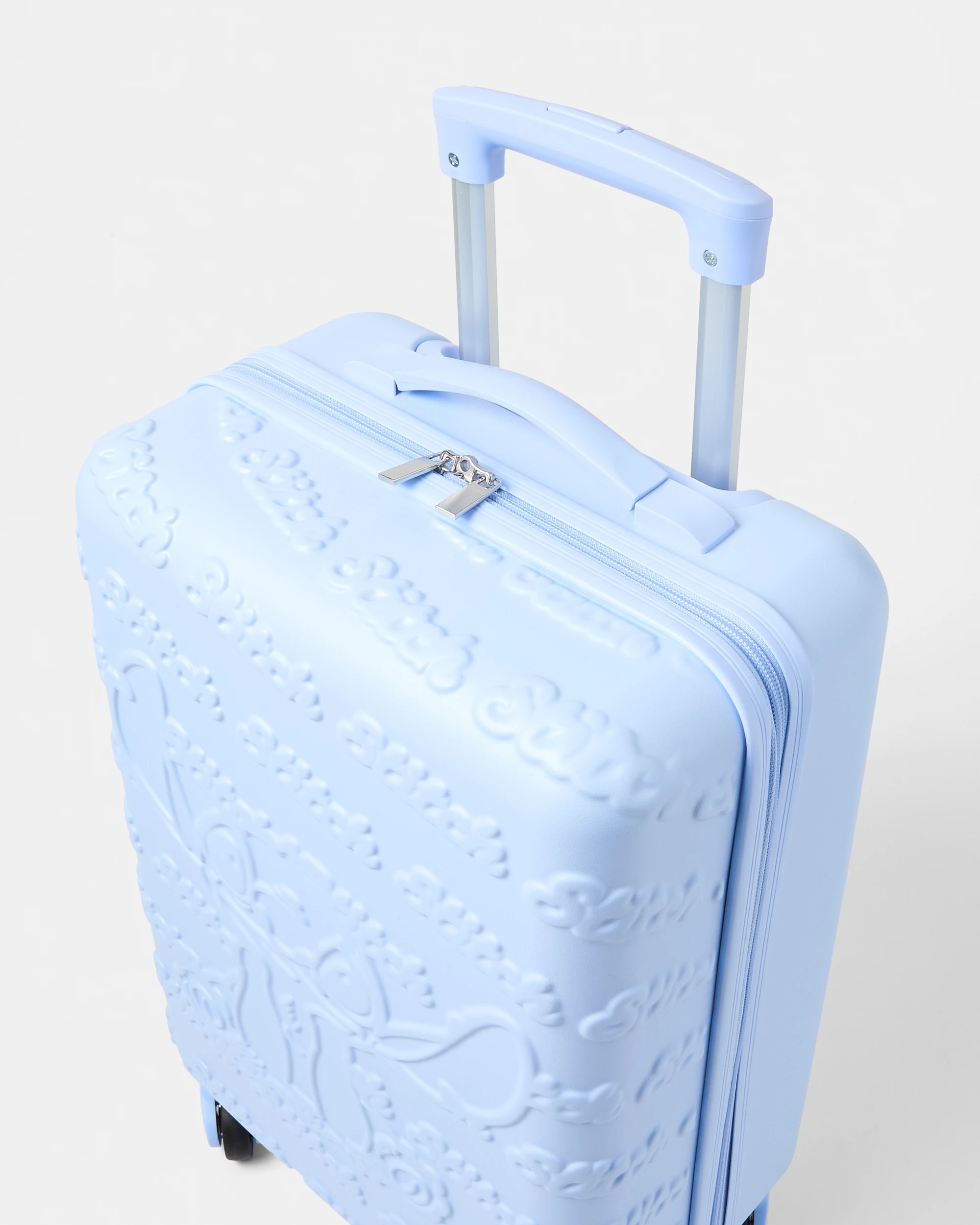 6 Disney Stitch 3D Embossed Hard Shell Rolling Luggage, 6 of 7