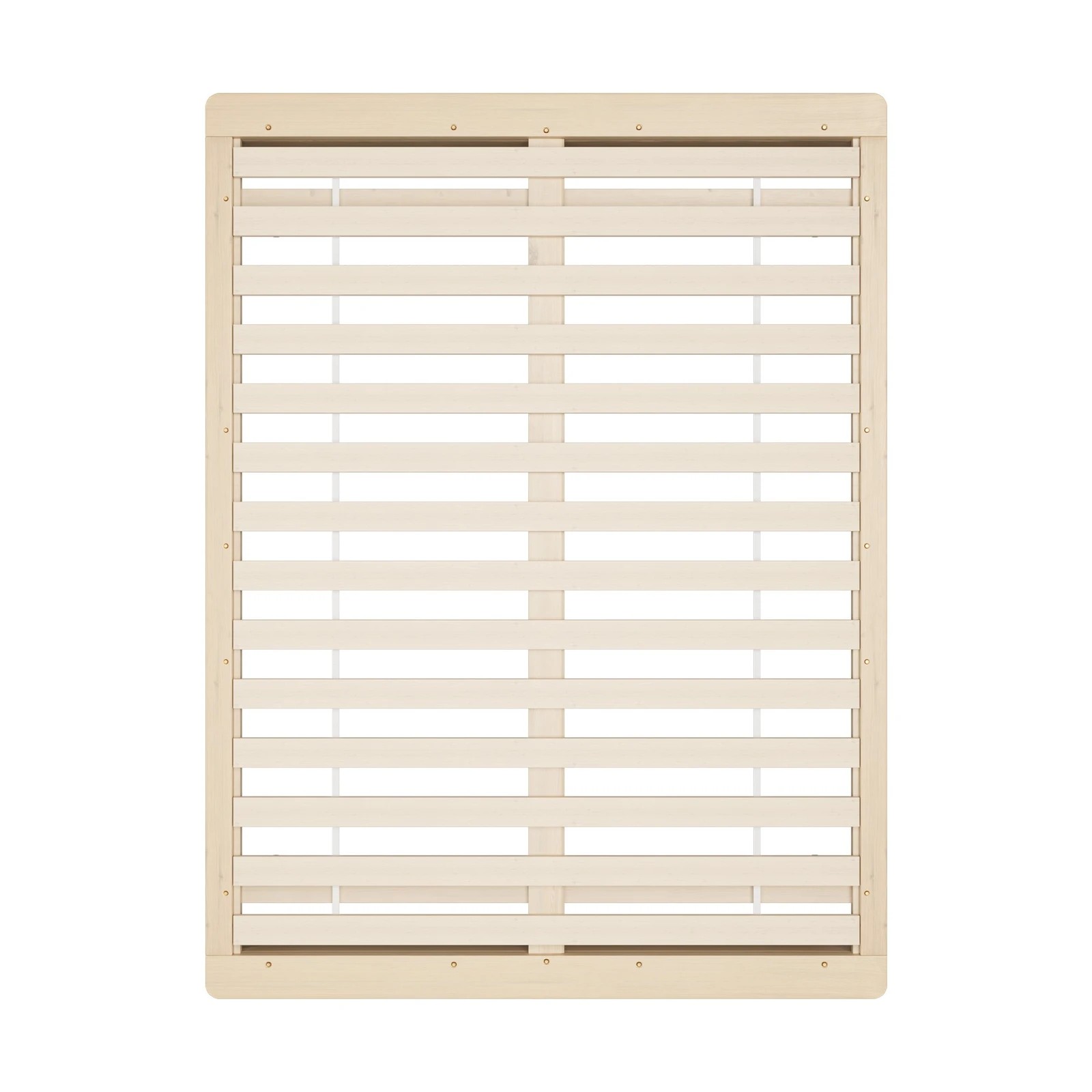 4 Oikiture Bed Frame Double Size Wooden Bed Base Timber Floating Beds
 - Natural, 4 of 10