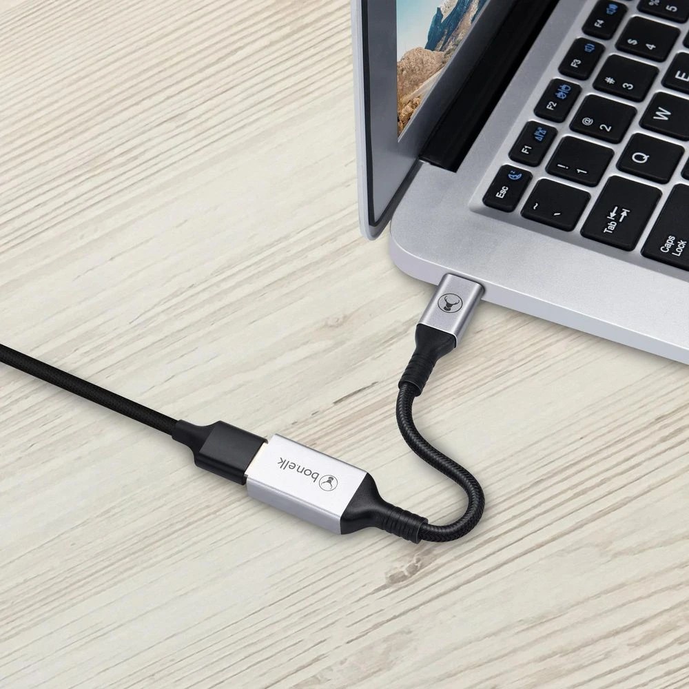 3 Bonelk USB-A to USB-C Adaptor 15cm, 3 of 4