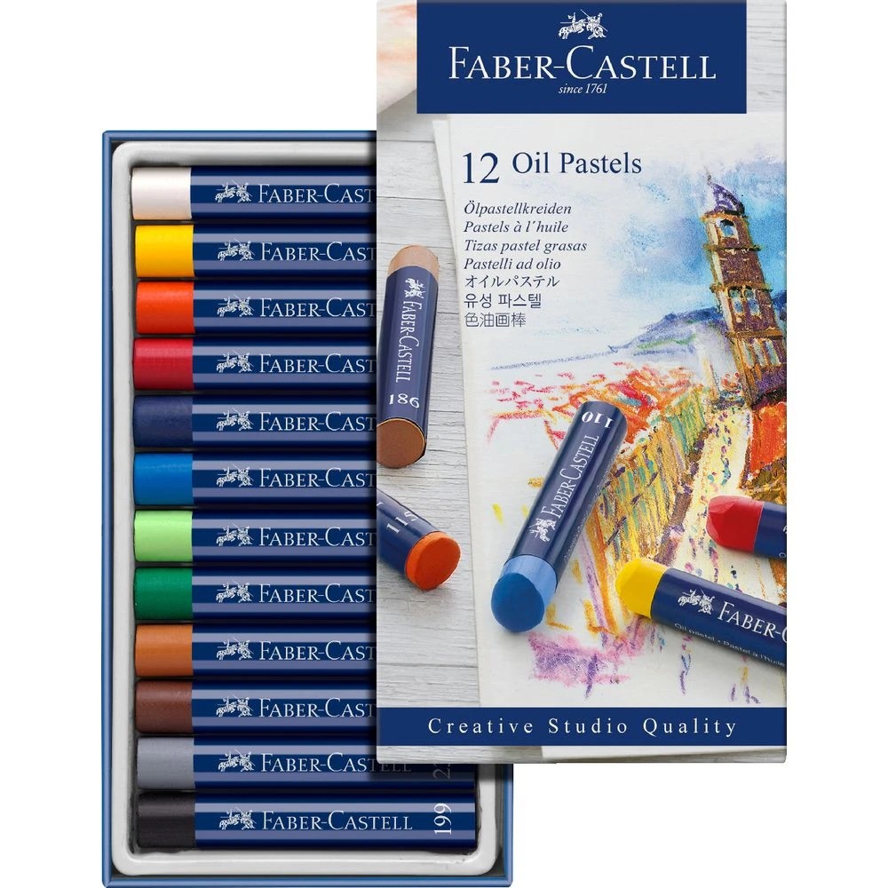 2 Faber-Castell Oil Pastels 12 Pack, 2 of 2