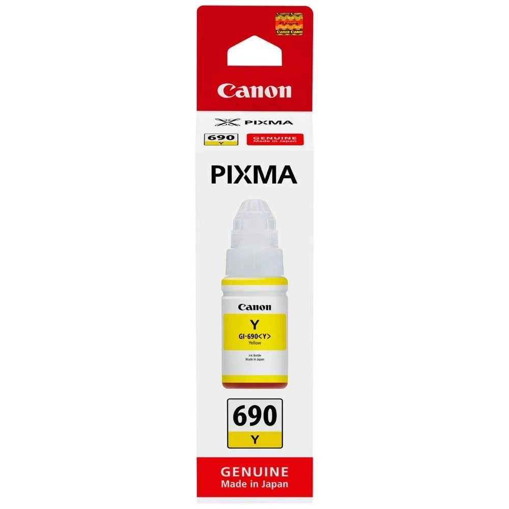 1 Canon GI 690 MegaTank Refill Yellow, 1 of 5