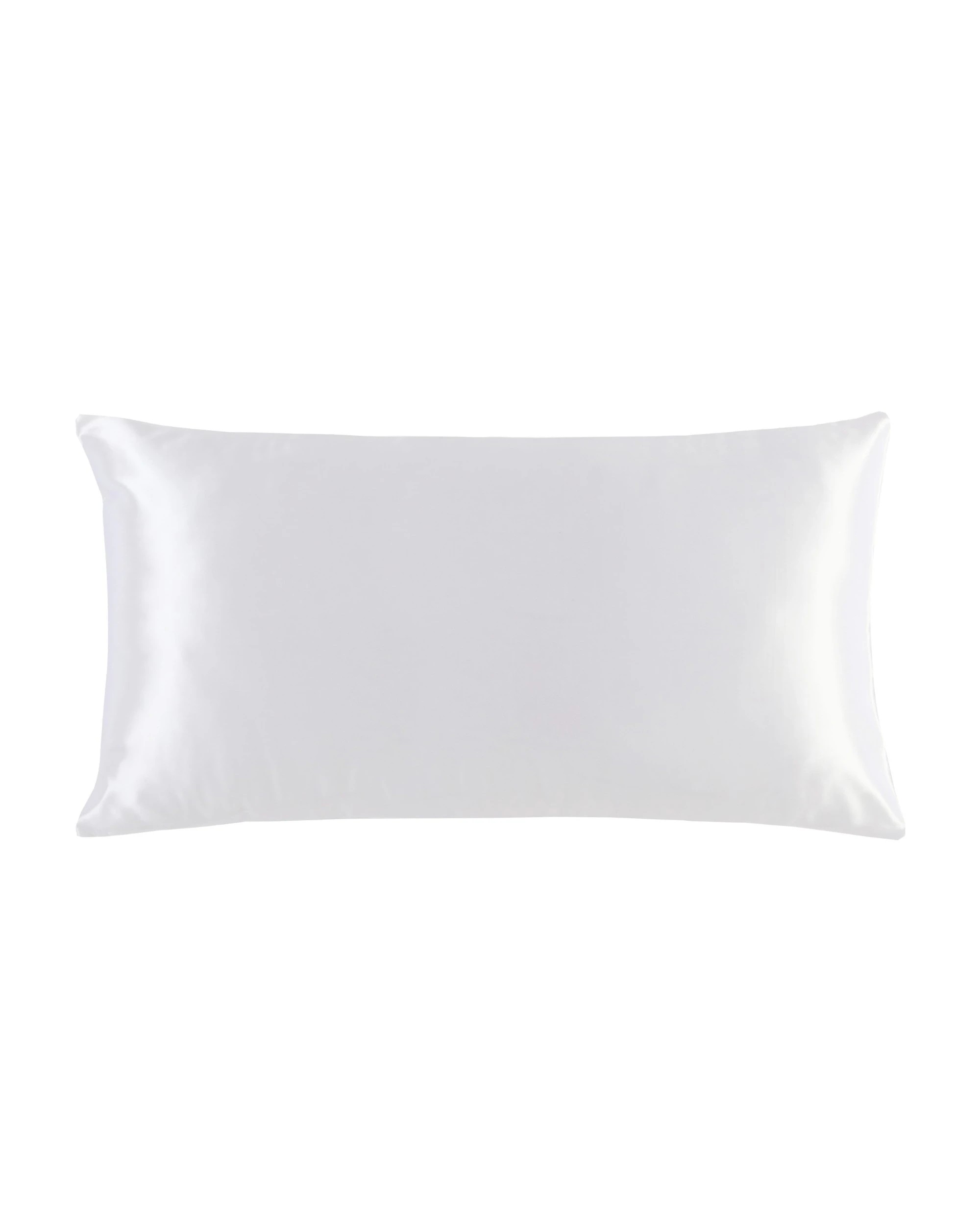 2 Natural Home Luxe Mulberry Silk Pillowcase 25 Momme King Pillowcase 48x90cm - White, 2 of 5