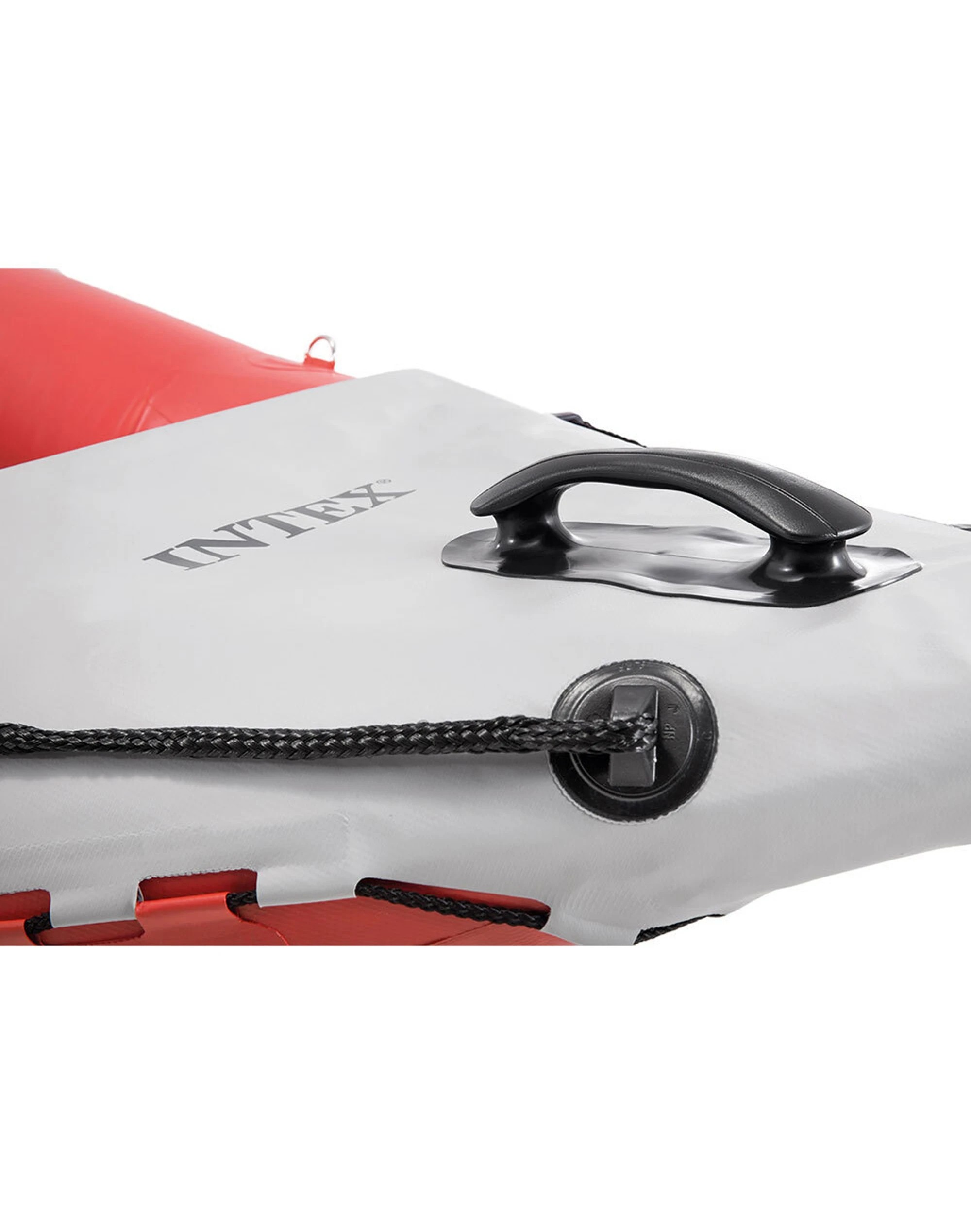 6 Intex Excursion Pro K2 2 Person Inflatable Kayak Canoe - Red, 6 of 9