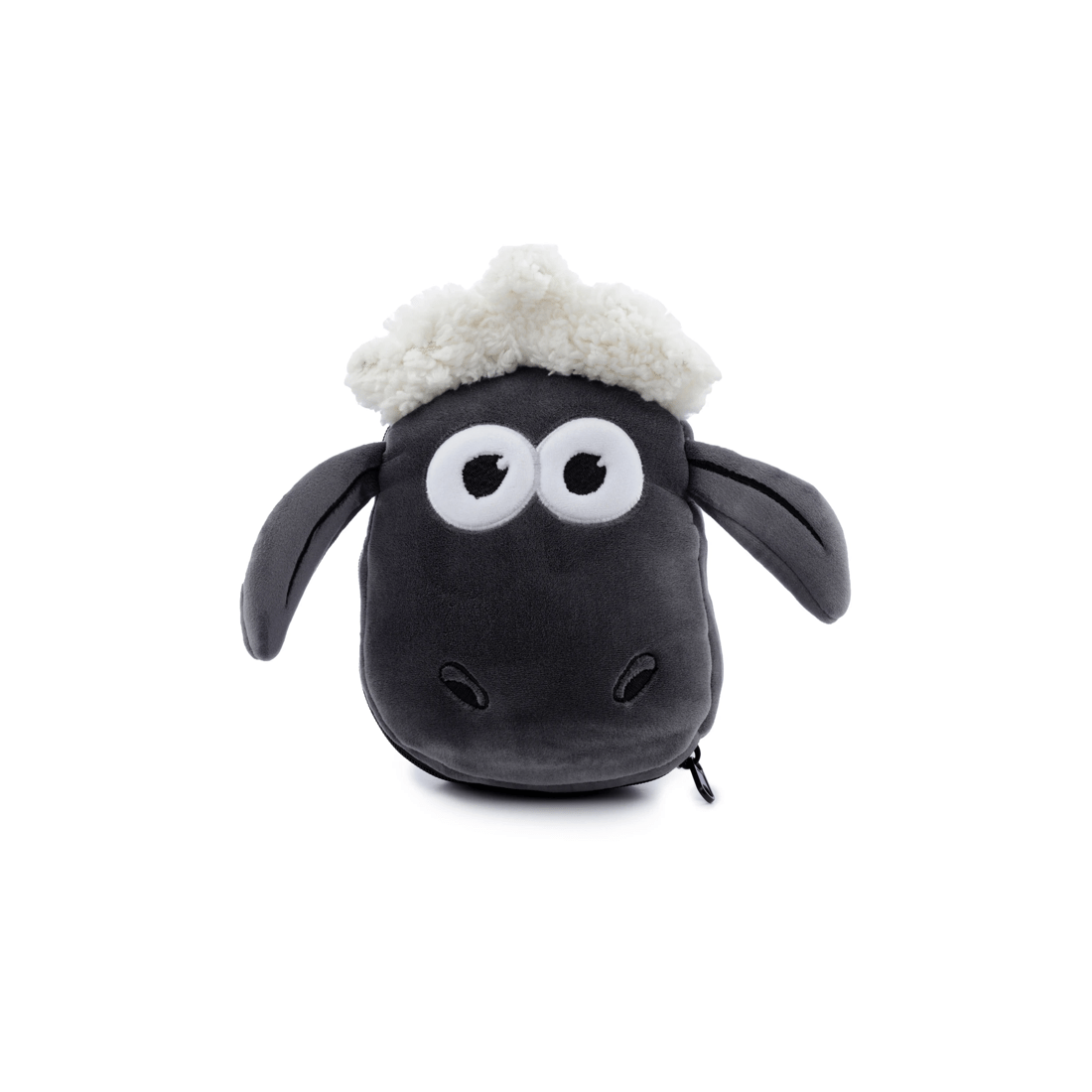 1 Relaxeazzz - Shaun the Sheep: Travel Pillow & Eye Mask Set, Gray - Grey, 1 of 8