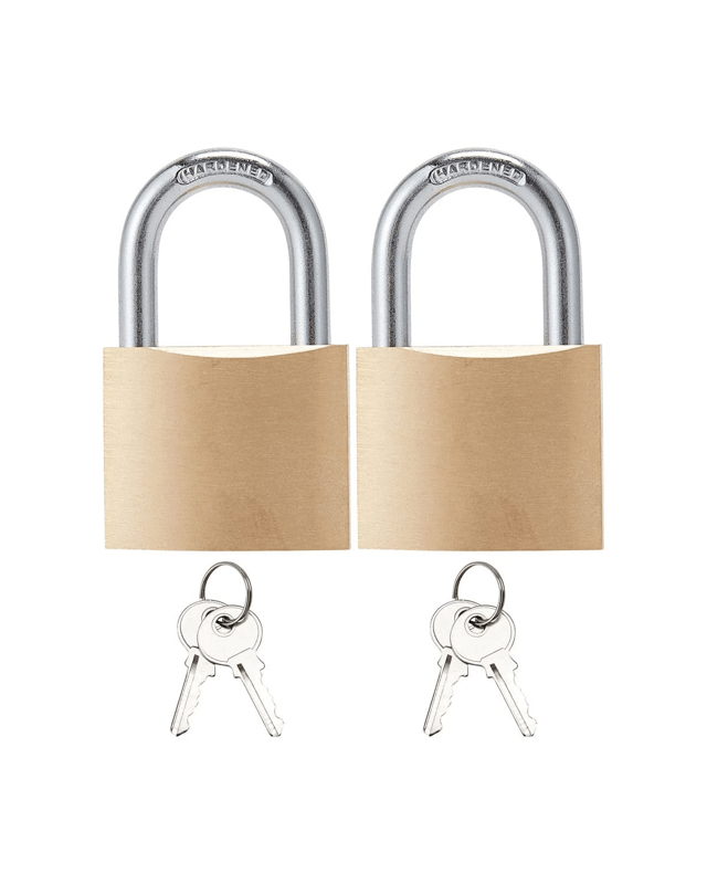 2 Pack 38mm Brass Pad