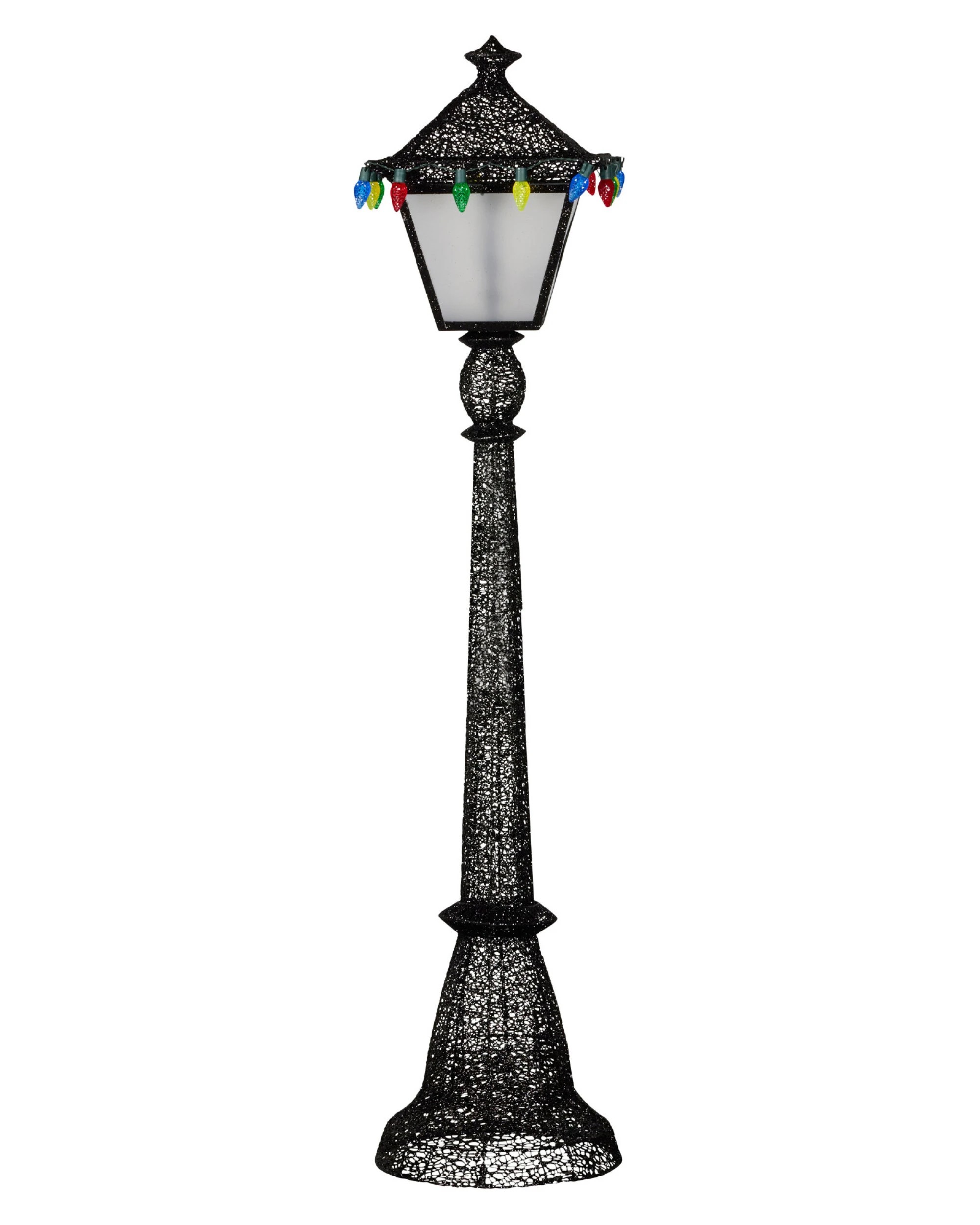 2 Christabelle 1.8m Christmas Lamp Post Indoor Outdoor Display Decoration Led Lights Front Yard Lawn Statue Ornament, 2 of 8