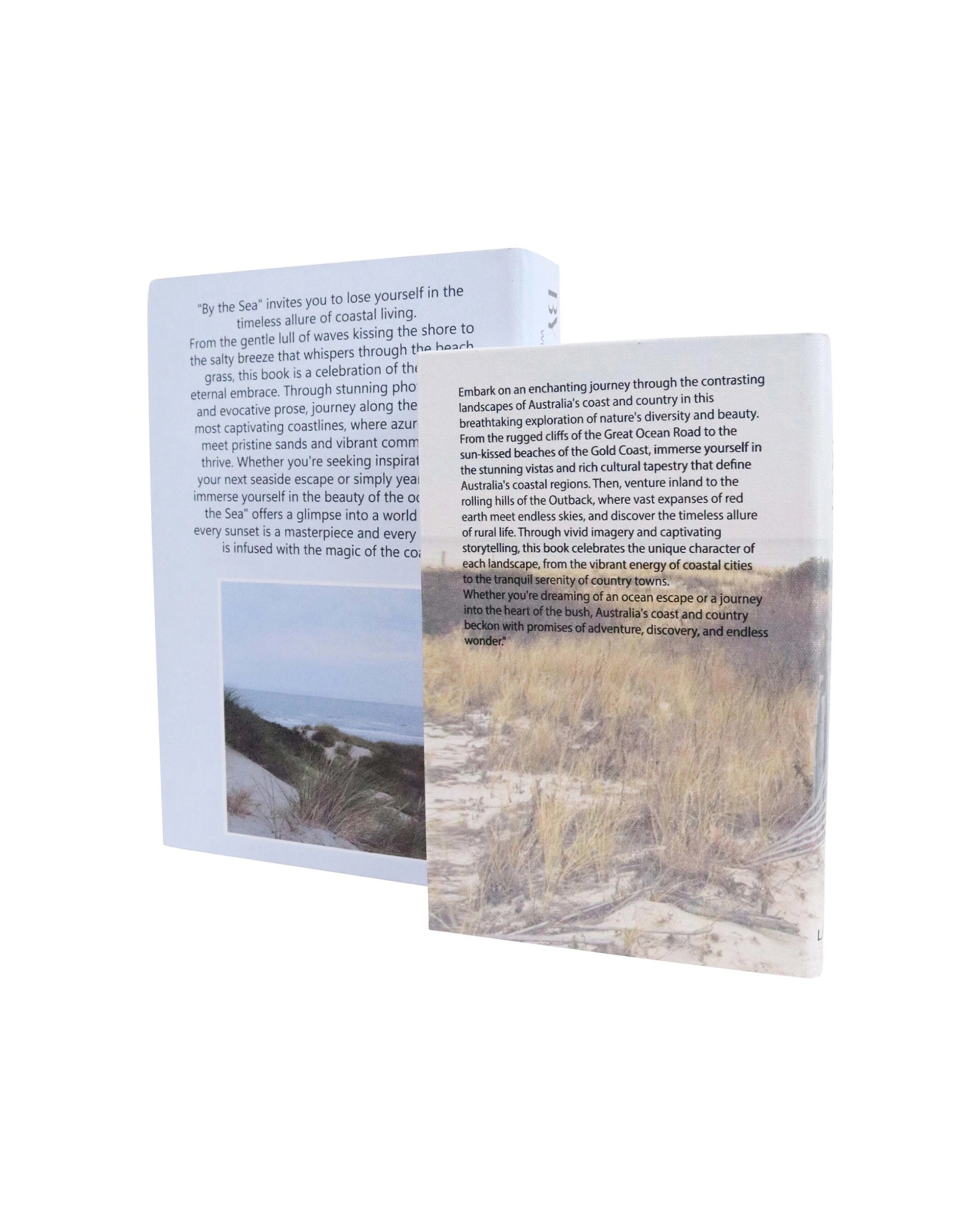 3 LVD Book Box S-2 Med Boardwalks MDF Book Box Set Coastal Home Decor Storage - Multi, 3 of 3