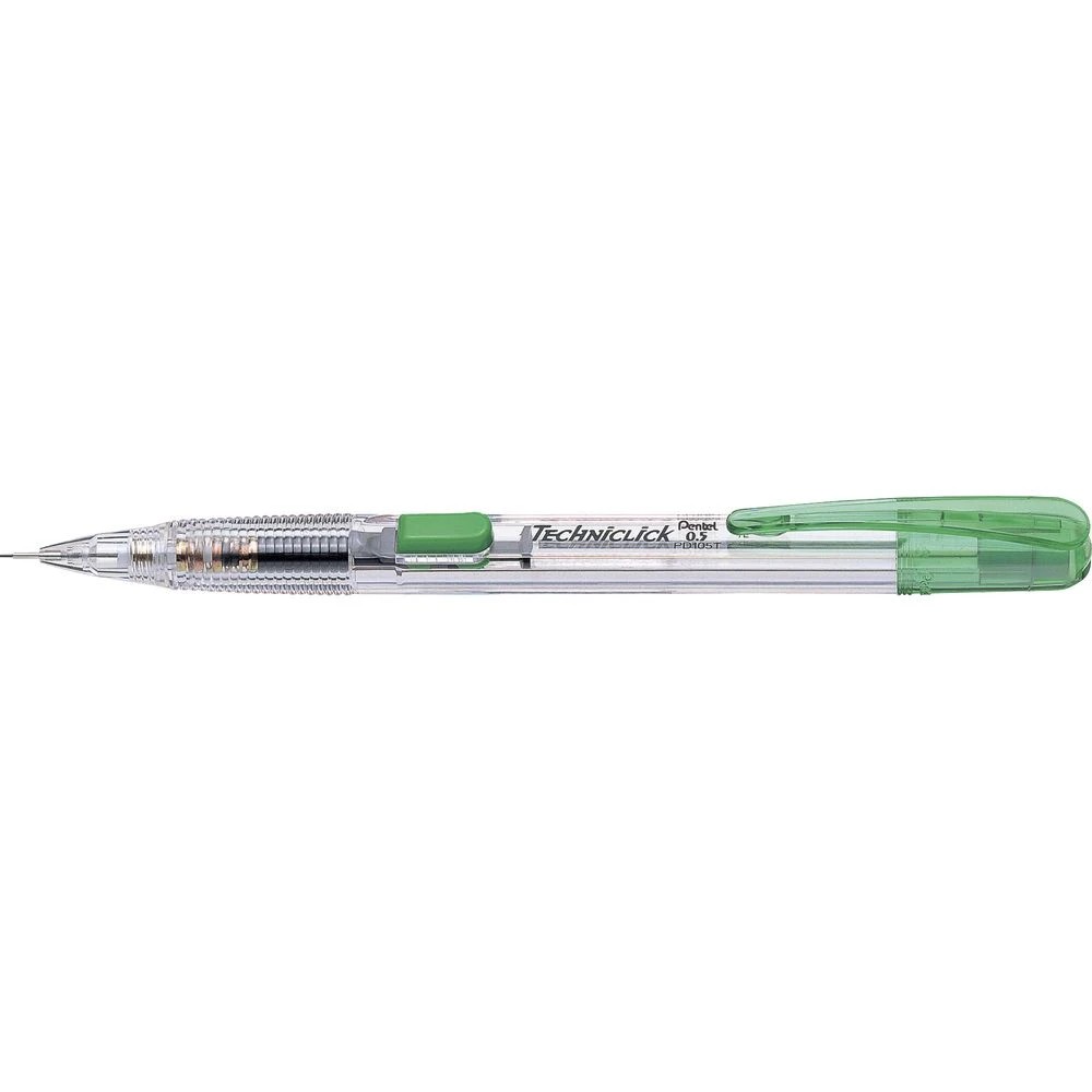 2 Pentel Techniclick Mechanical Pencil 0.5mm Green, 2 of 2
