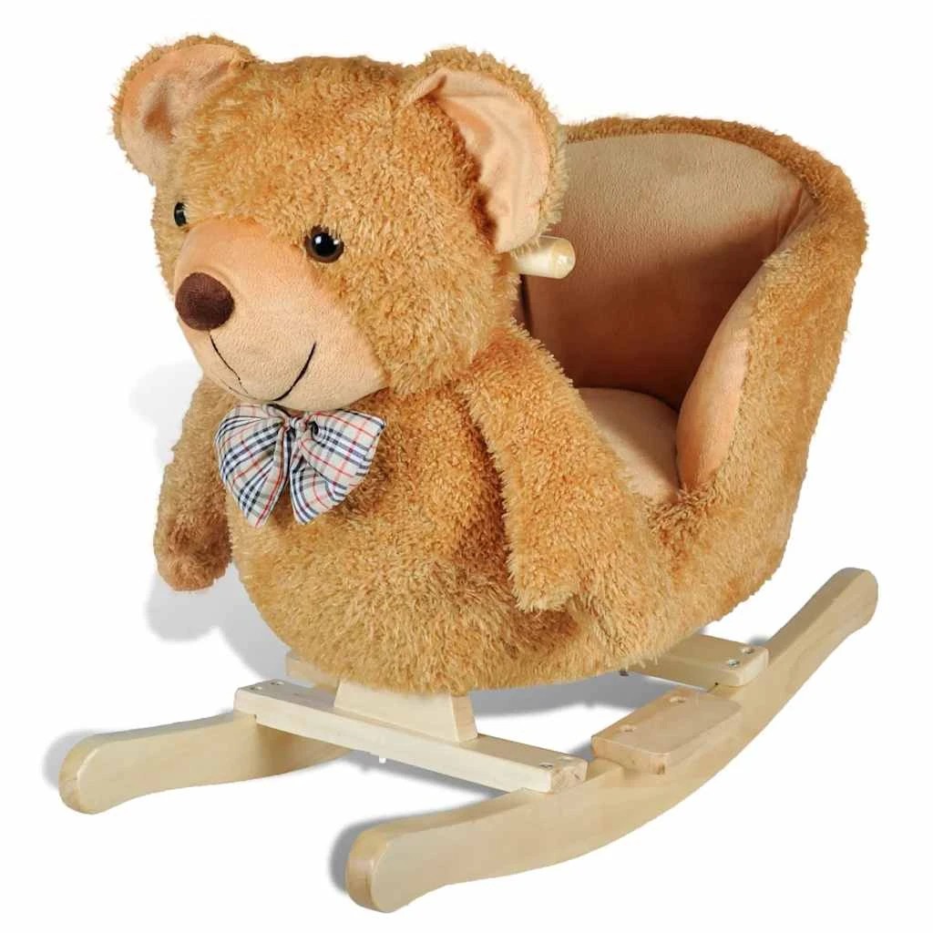 1 Vidaxl Rocking Animal - Brown, 1 of 2