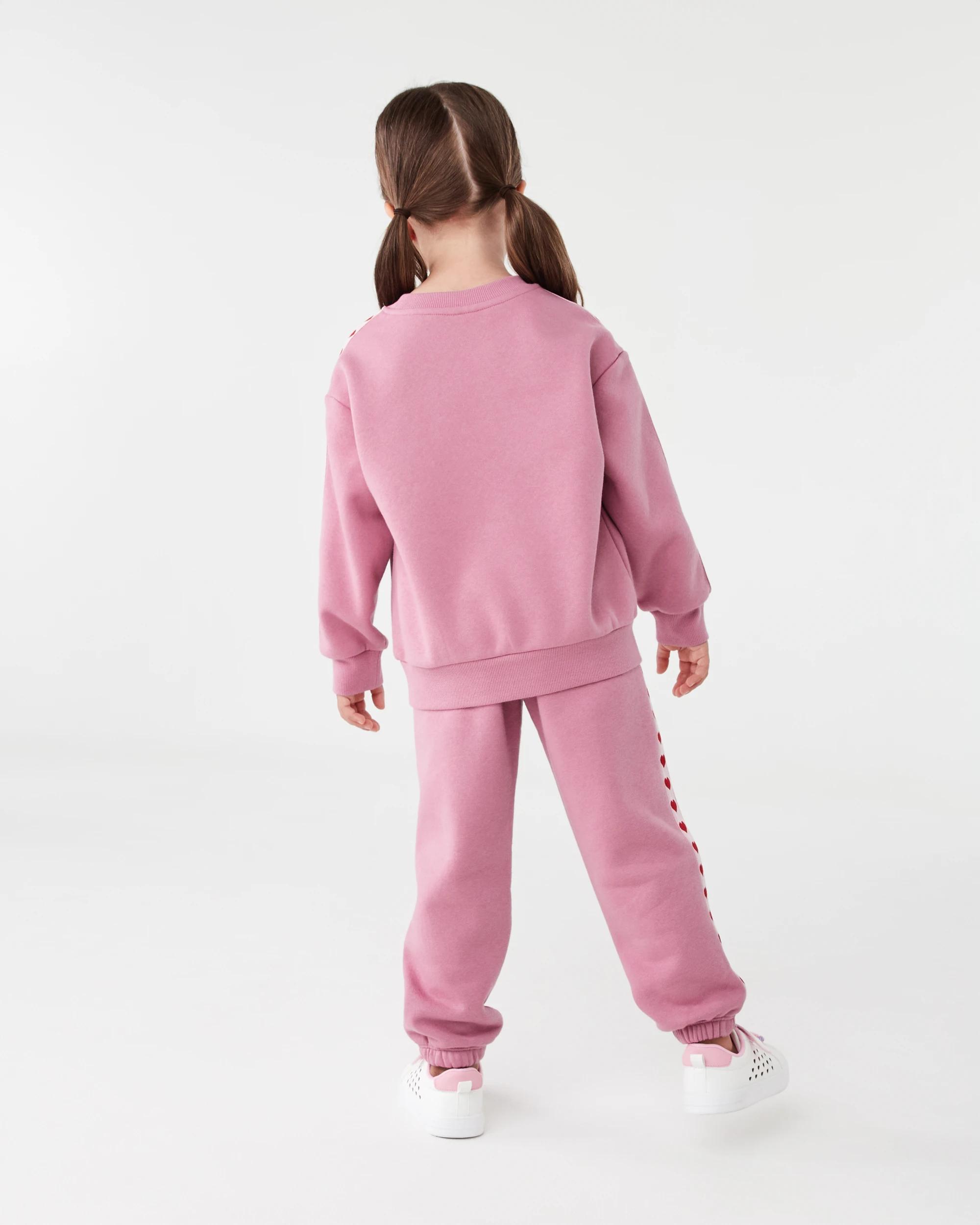 6 Tape Detail Trackpants Dust Rose, 6 of 6