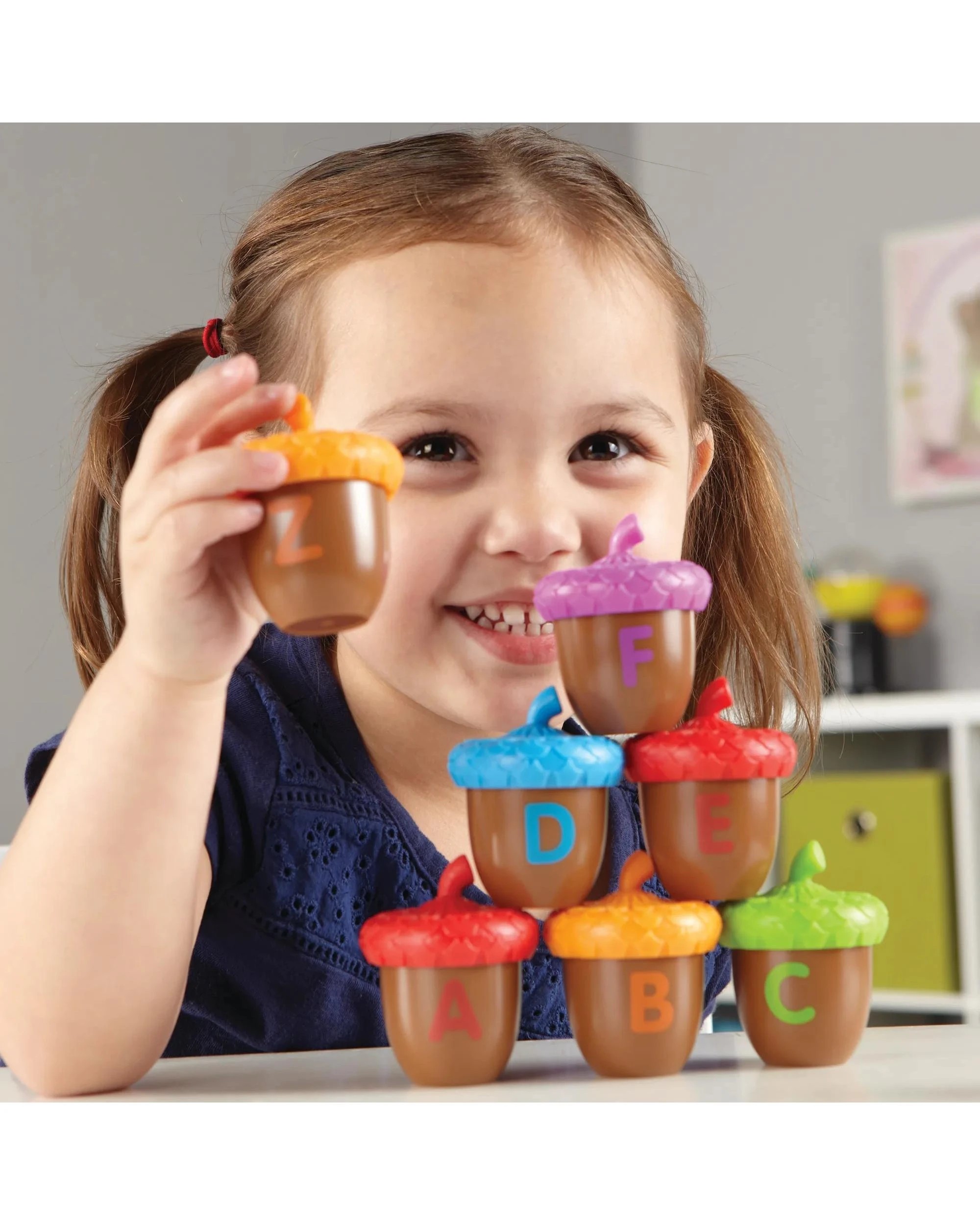 4 Learning Resources Alphabet Acorns Activity Set, 4 of 6