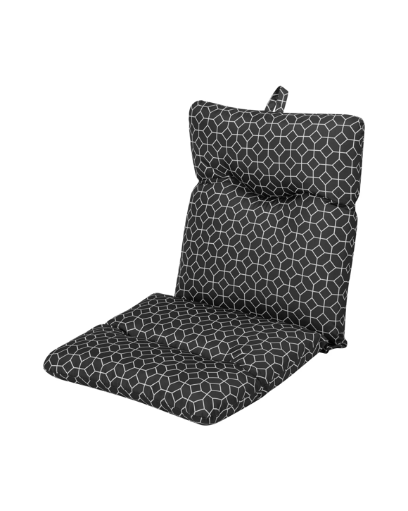 Outside Geometric Highback Cushion