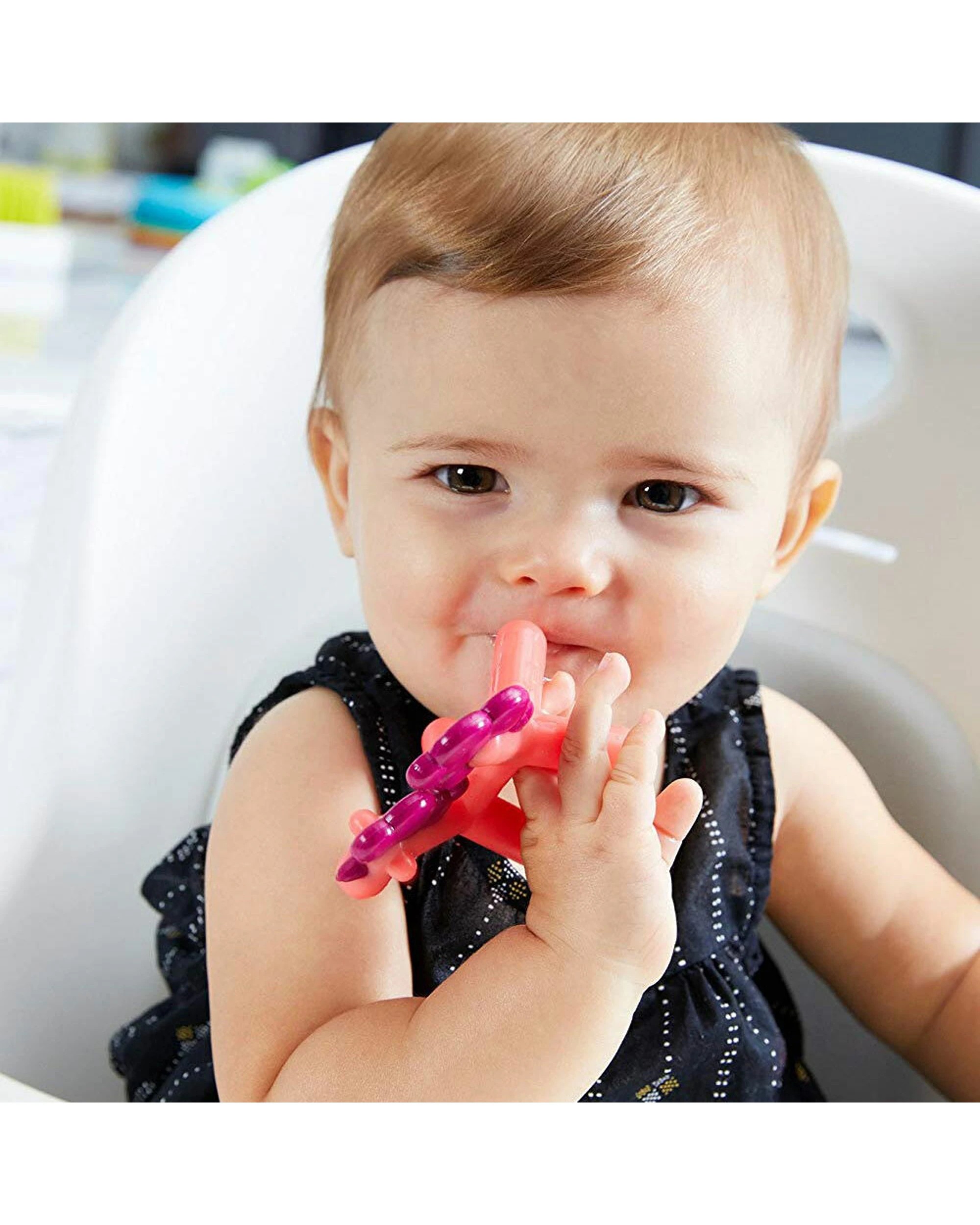 5 BOON Prance 4PK Silicone Baby Teether Set - Multi, 5 of 6