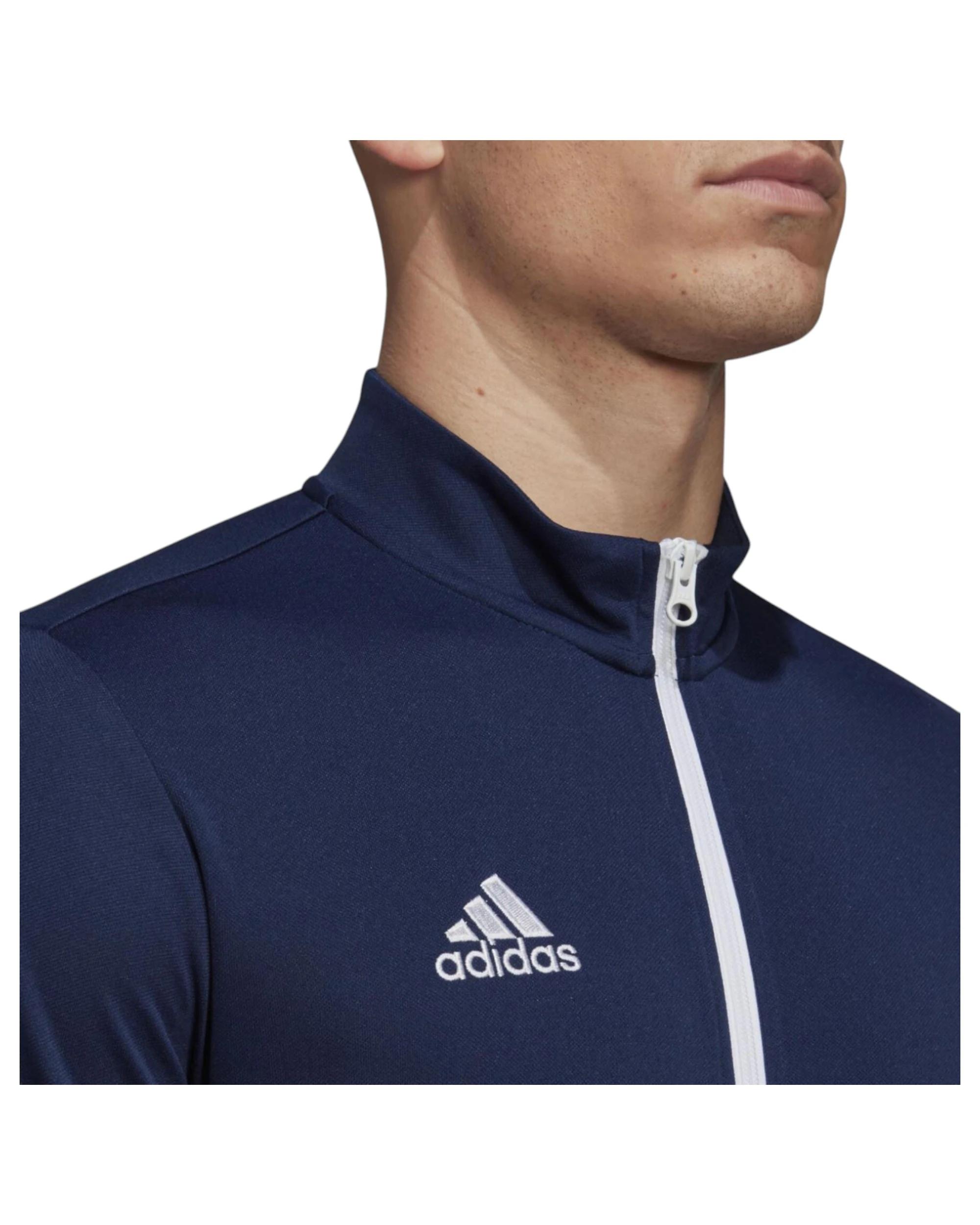 6 Adidas 4 Pack Mens Entrada 22 Track Top Football Jacket NAVY, 6 of 6