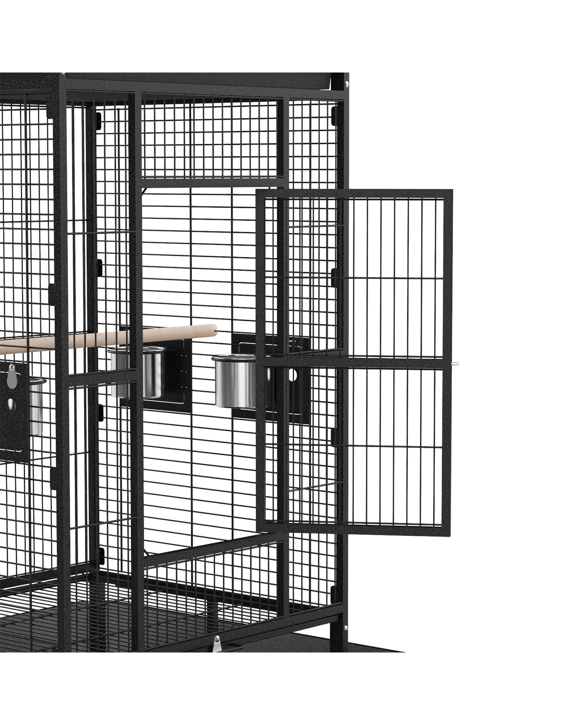 6 Advwin Bird Cage 176CM Parrot Aviary, 6 of 10
