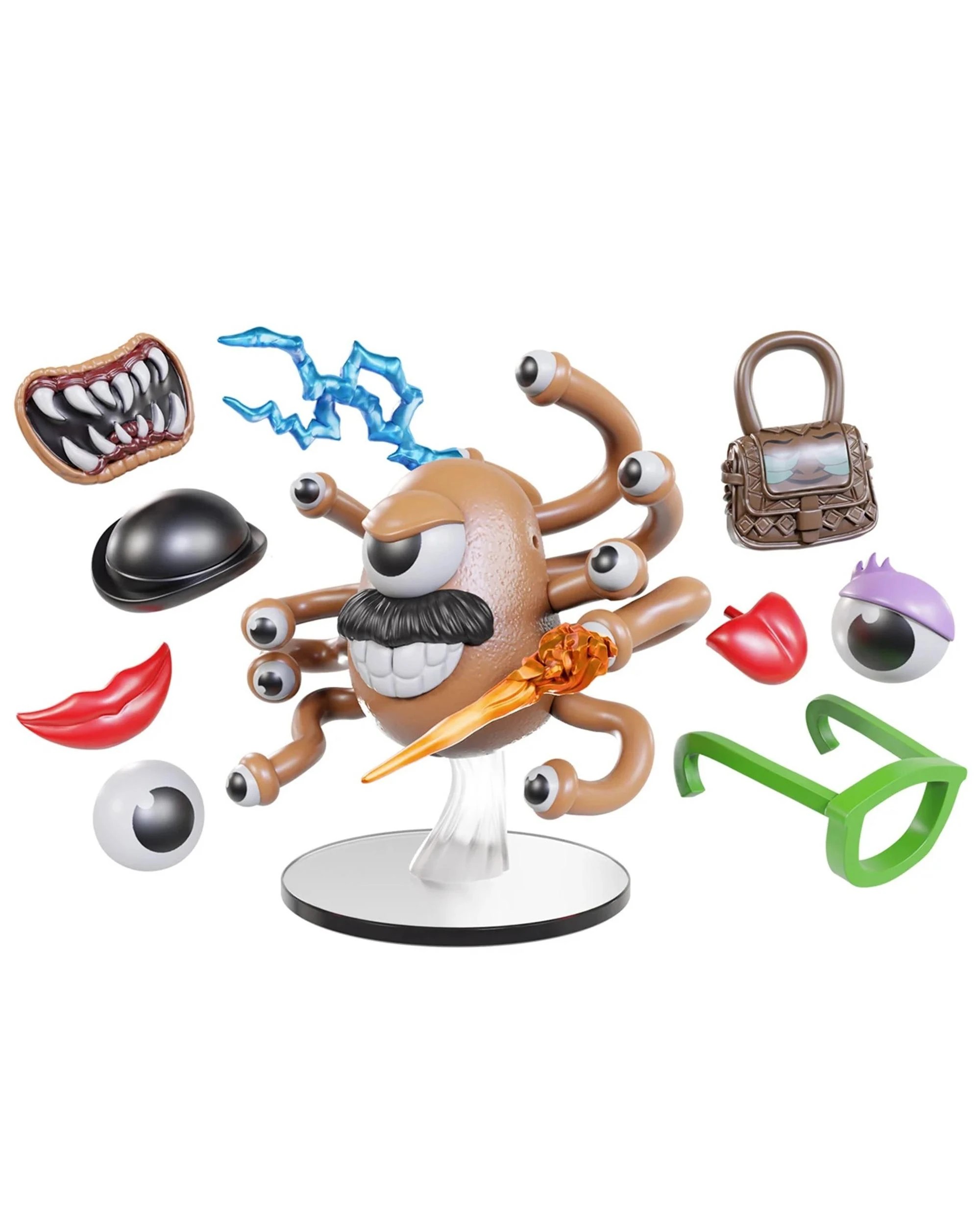 3 Dungeons and Dragons Icons of the Realms Potato Head Beholder Boxed Miniature Figure, 3 of 5