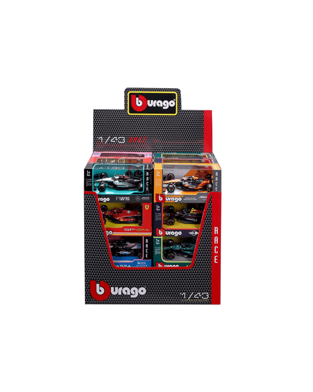 Bburago 1/43 Scale Race Formula Vehicle - Asso