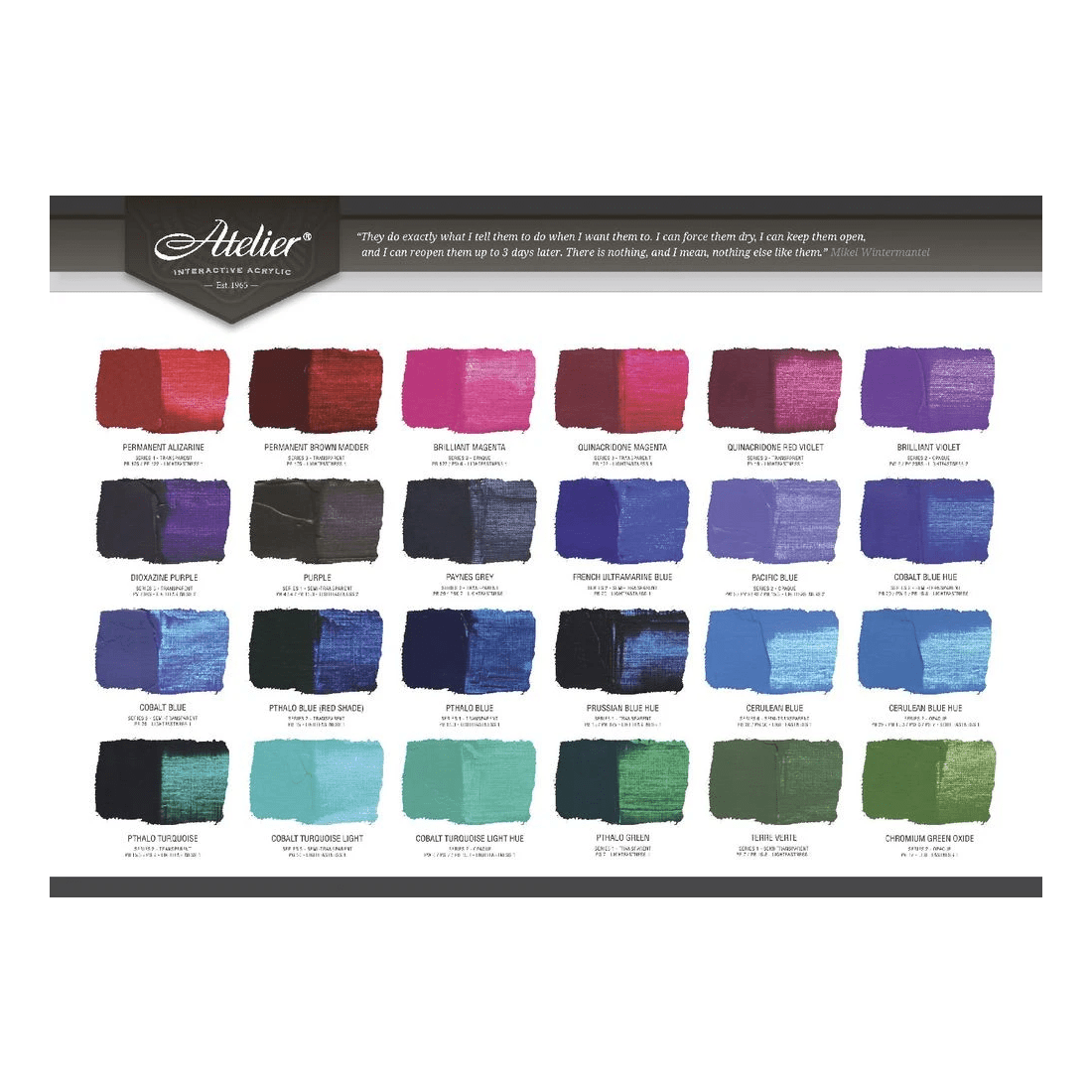 3 Atelier Interactive Artist Acrylic 80mL Tint White Pearl S2, 3 of 4