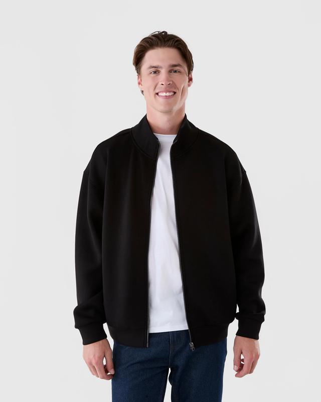 Scuba Funnel Neck Zip Through Sweats
