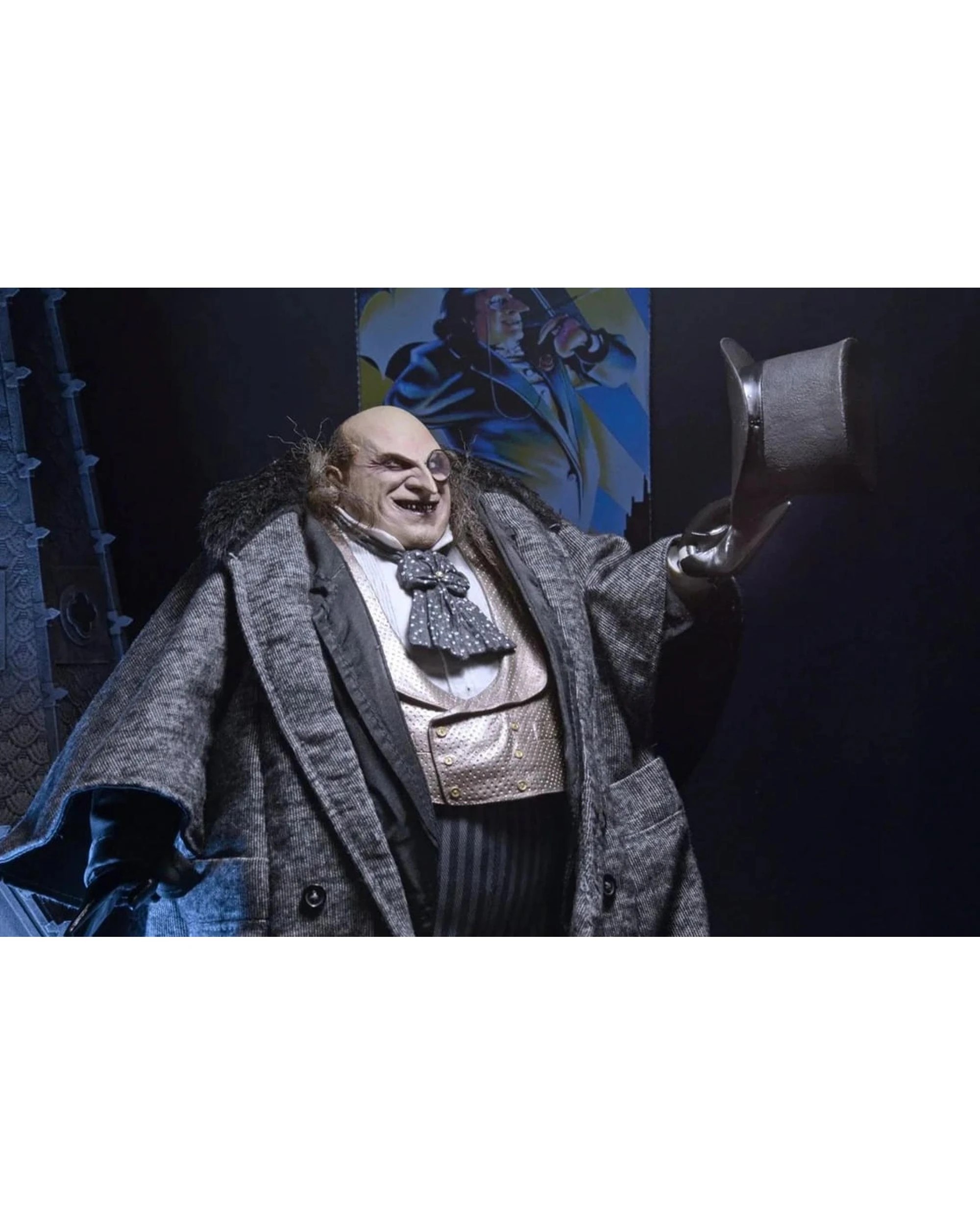 3 NECA DC Batman Returns Mayoral Penguin 1/4 Scale Action Figure, 3 of 7