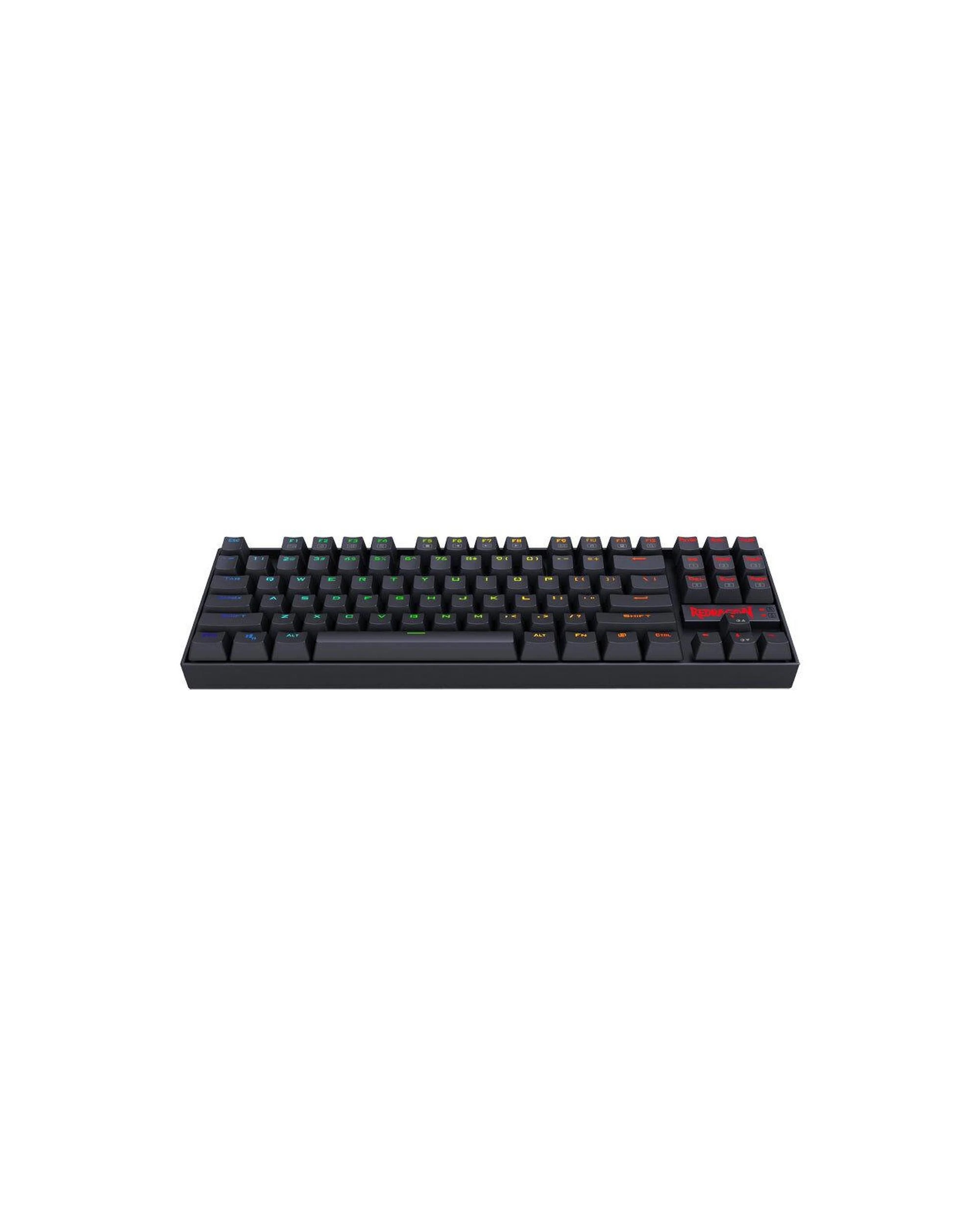 2 Redragon K552RGB2 Kumara Black 80% Wired Mechanical Keyboard, 2 of 8