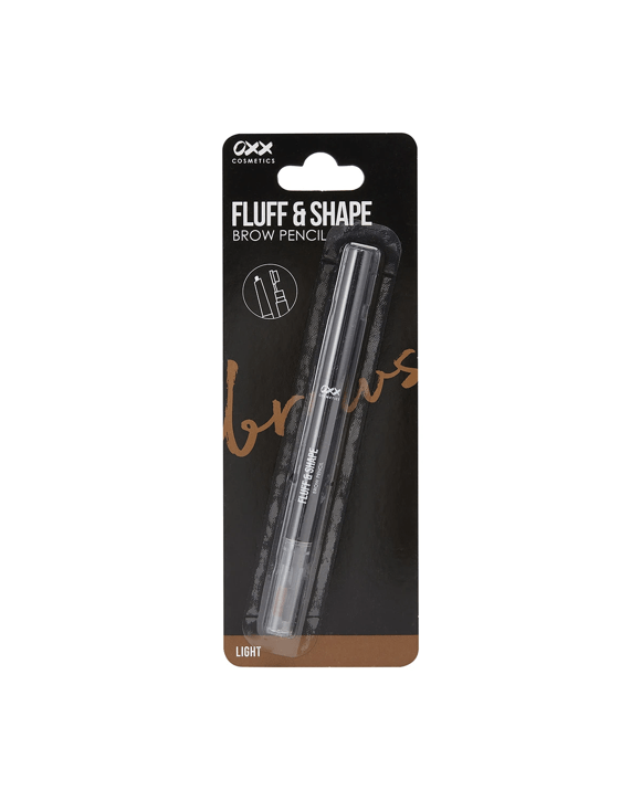 OXX Cosmetics Fluff & Shape Brow Pencil - Light Brown
