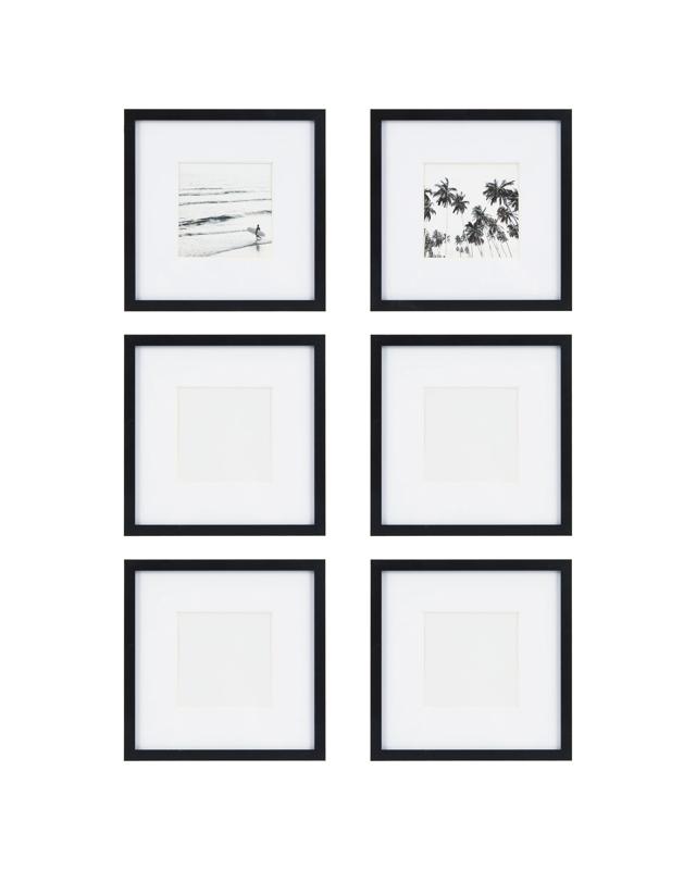 6 Piece Gallery Frame Set - B