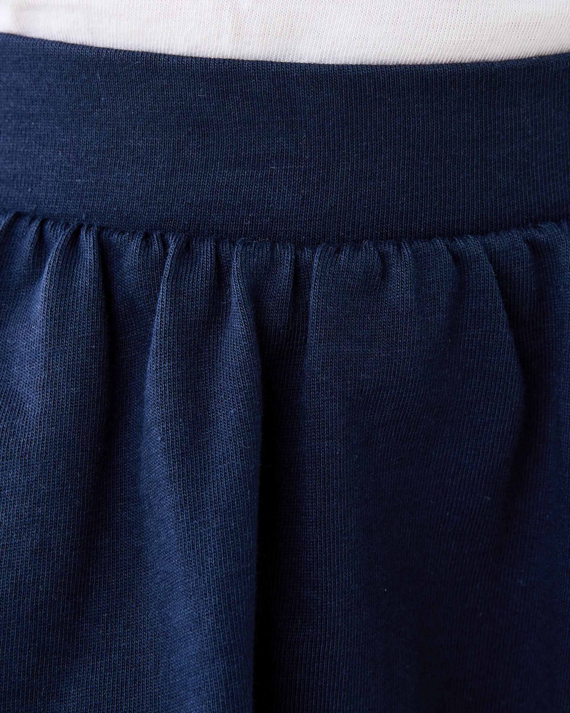 3 Gathered Skort Dress Navy, 3 of 6