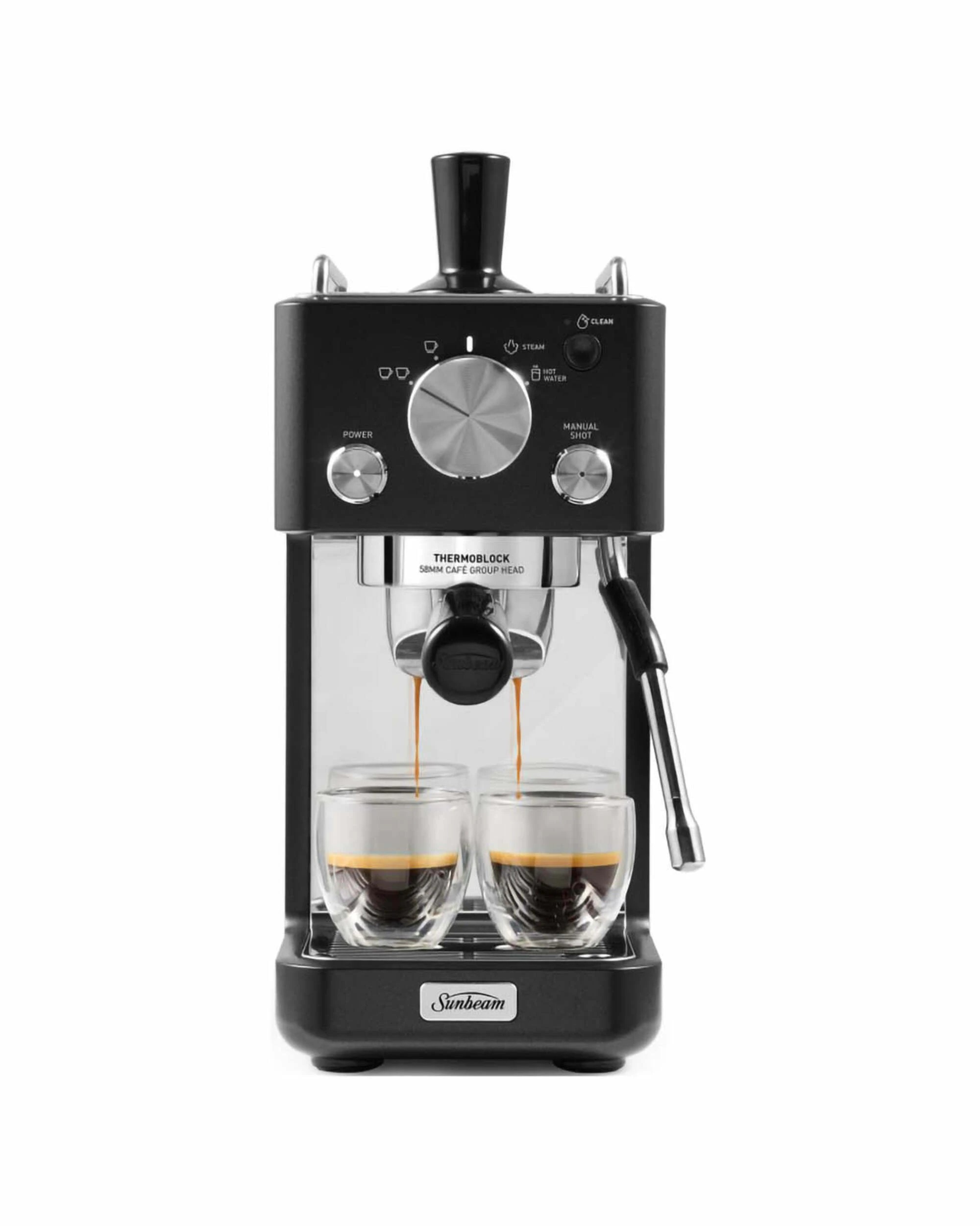 2 Sunbeam Origins Slimline Espresso Machine - BLACK, 2 of 2