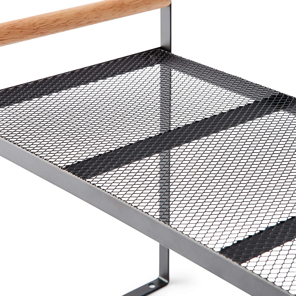 7 Large Wire and Wood Shelf, 7 of 8