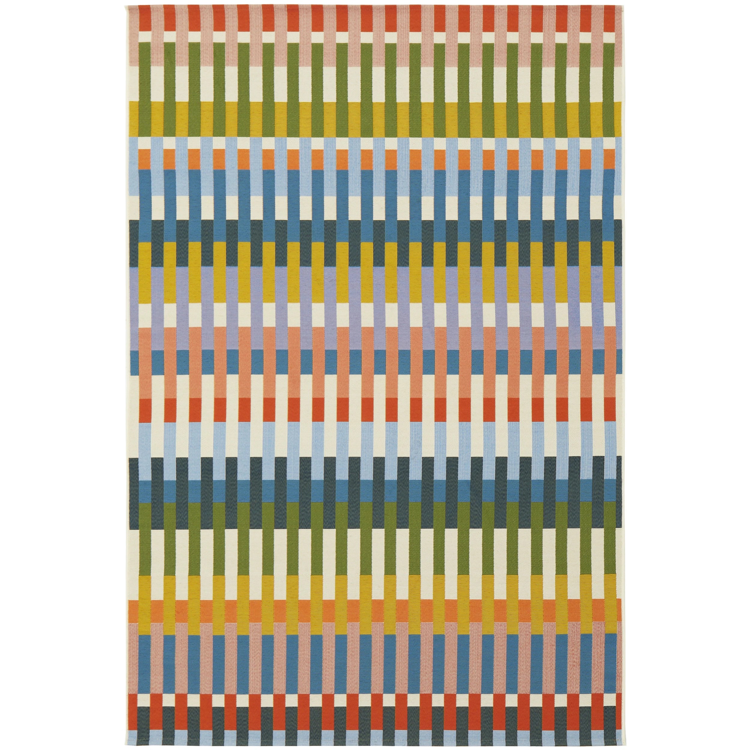 2 Common Ground Rugs Horizon Dante 160x100cm - Small Outdoor Rug - Multi, 2 of 8