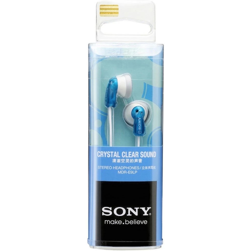 2 Sony Earphones Blue E9LP, 2 of 2
