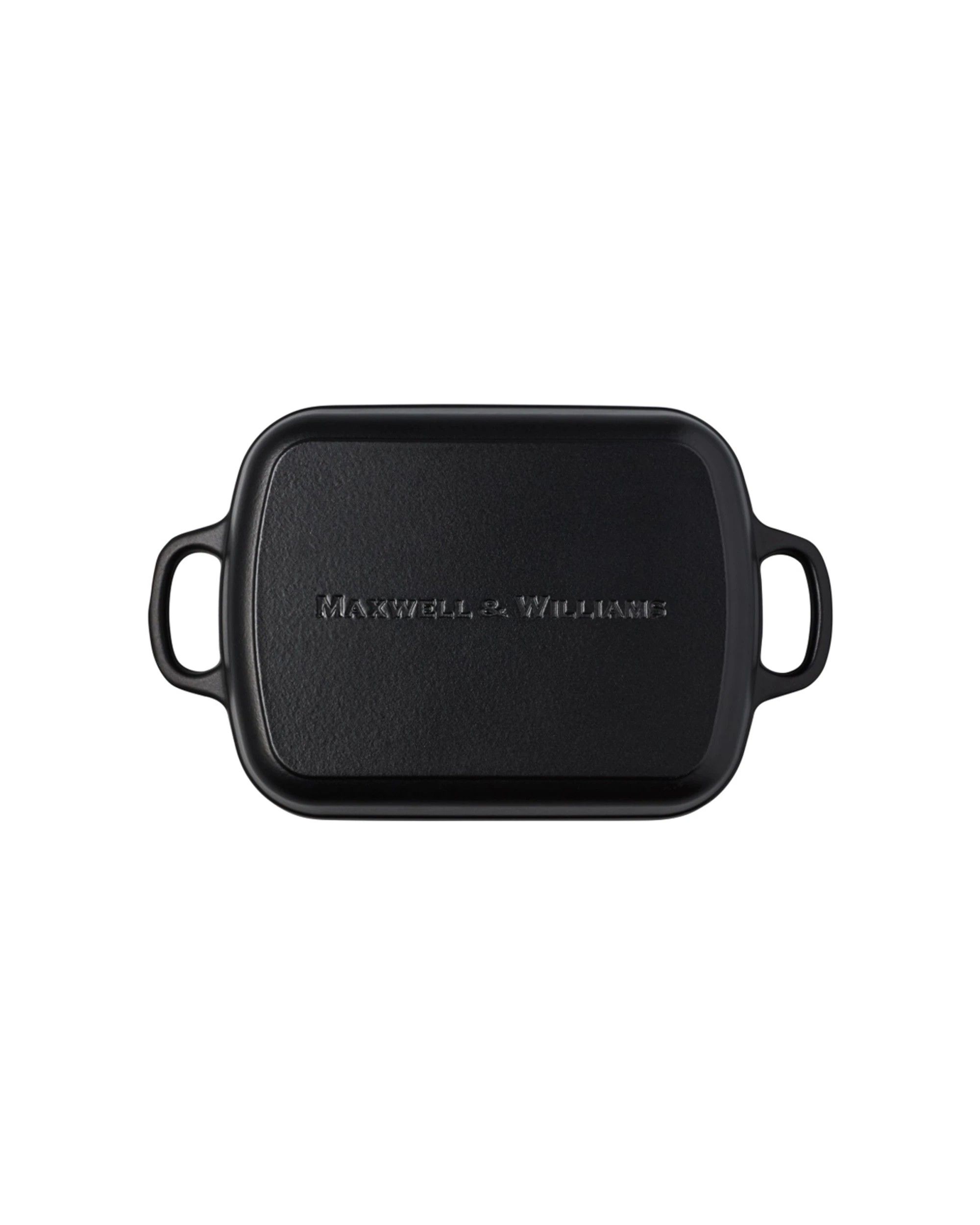 3 Maxwell & Williams Cast Iron Roaster 3L Bakeware Oven Safe 28x21cm - Black, 3 of 6