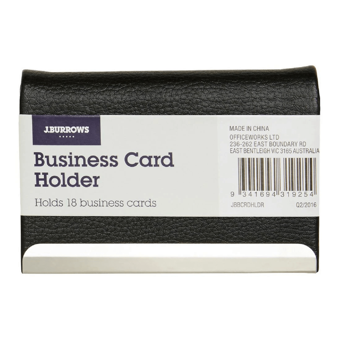 1 J.Burrows Business Card Holder, 1 of 2