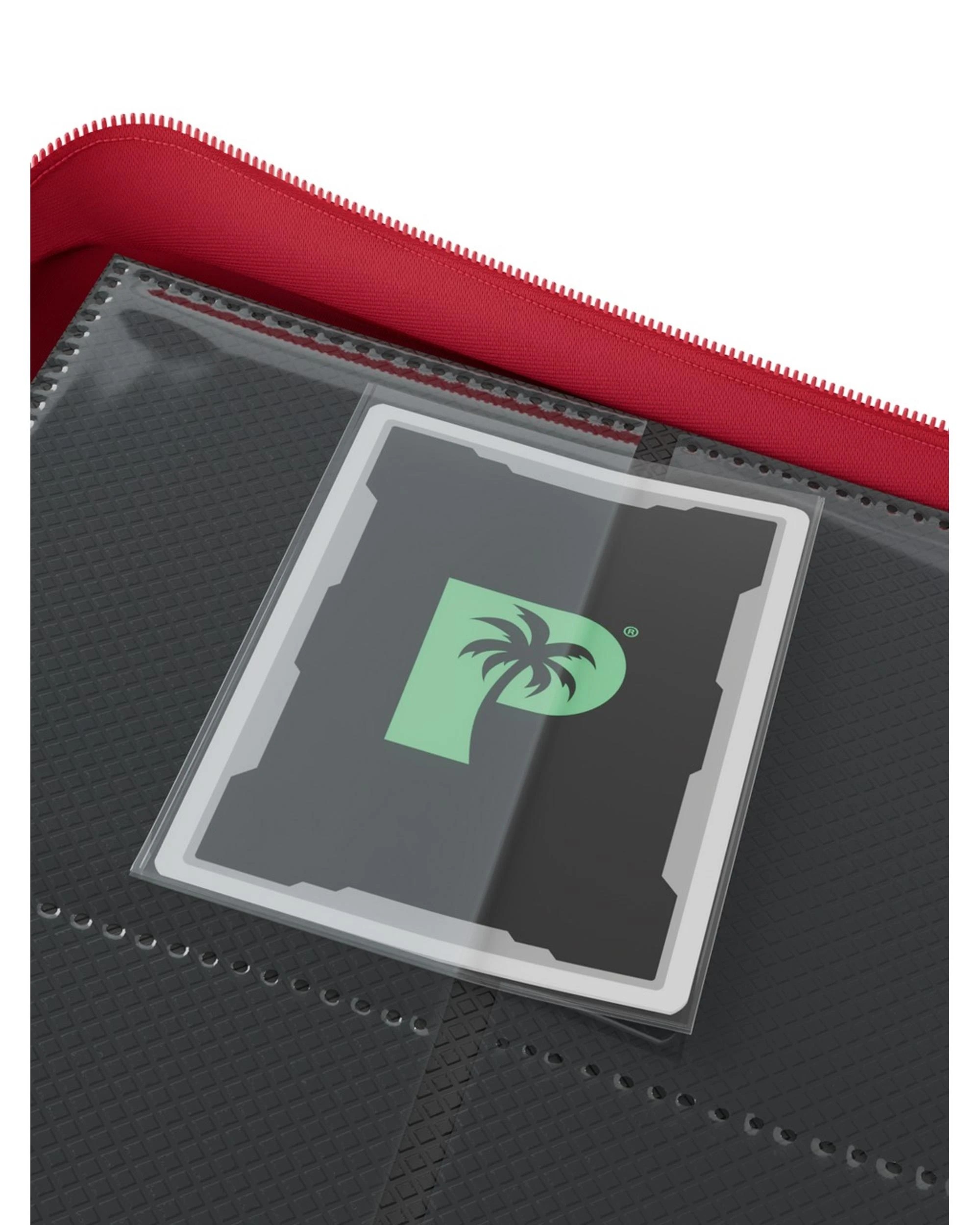 3 Palms Off Gaming Collector's Series 12 Pocket Zip Binder - Red, 3 of 8