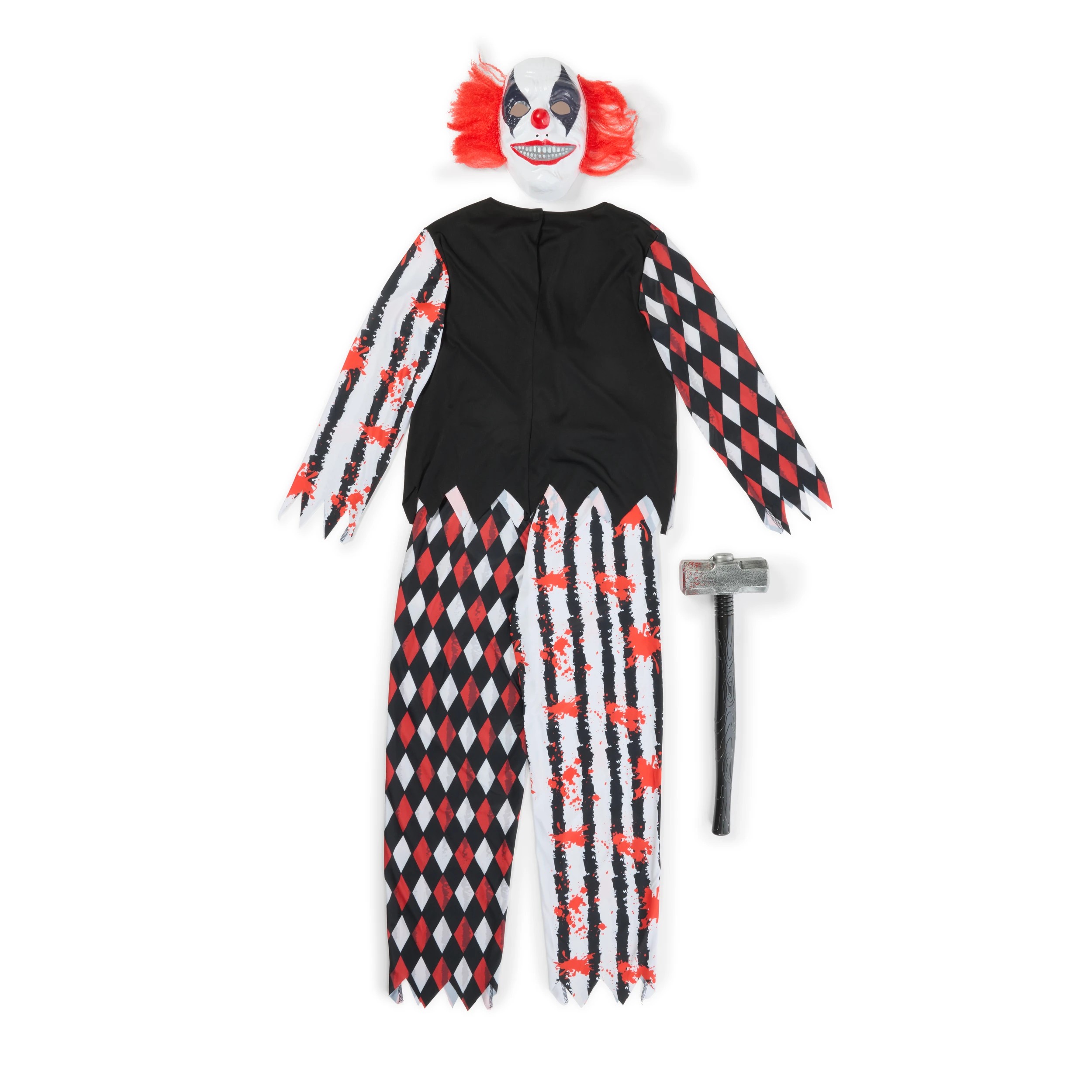10 4 Piece Clown Costume - Ages 16+, 10 of 10