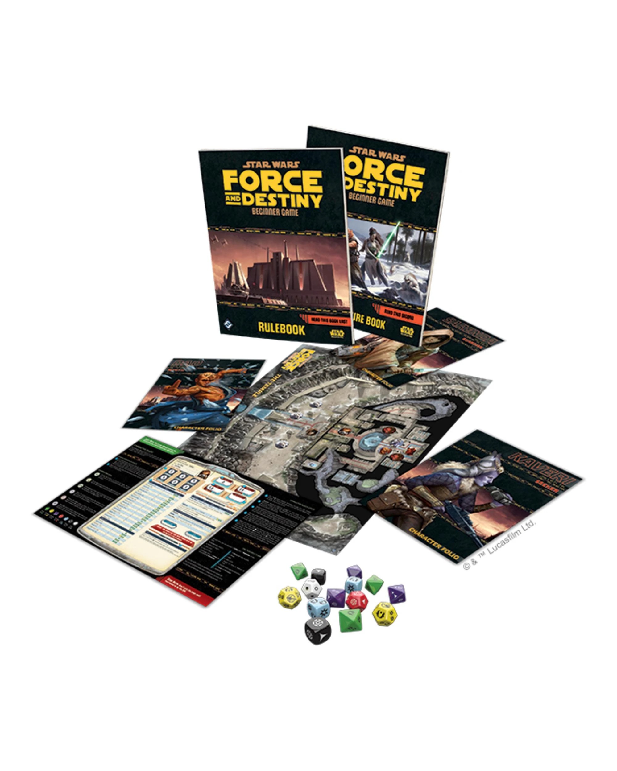 3 Star Wars: Force and Destiny Beginner Game, 3 of 3