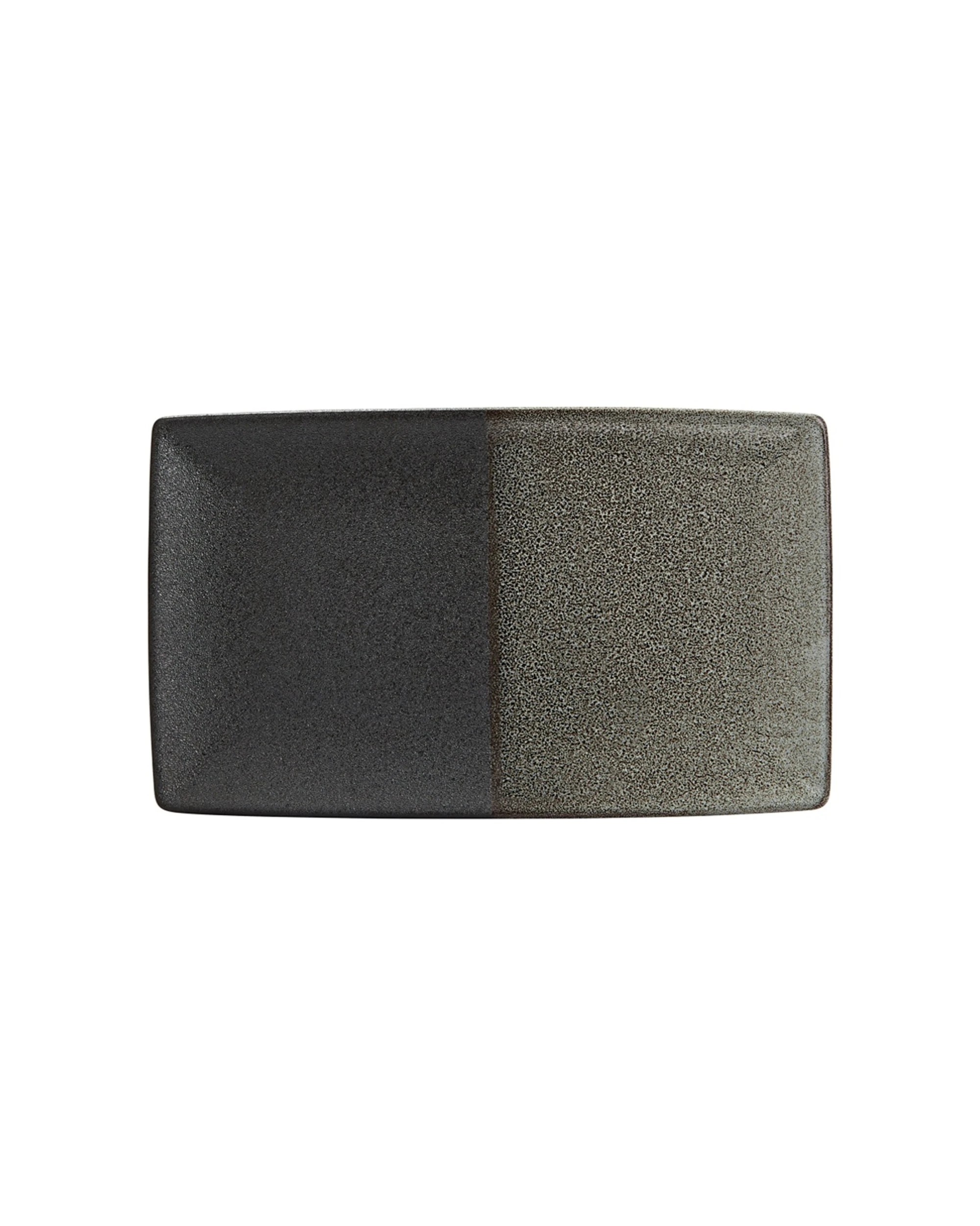 1 Maxwell & Williams Ceramic Umi Rectangular Platter Plate 27.5x16cm - Black, 1 of 2