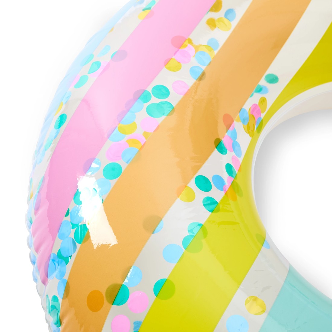 6 Inflatable Stripe Swim Ring, 6 of 7