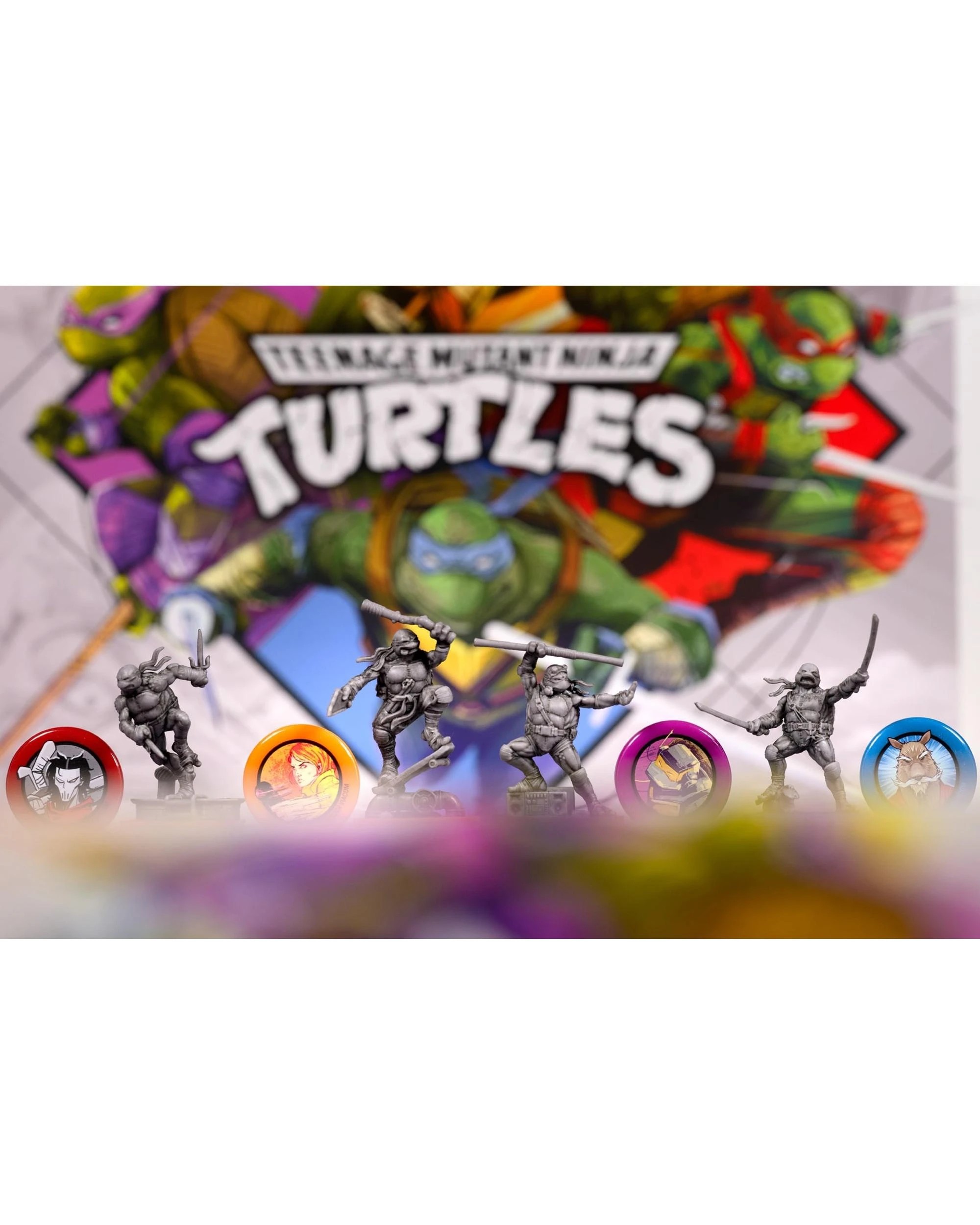 3 Unmatched Adventures: Teenage Mutant Ninja Turtles Pizza-Rama Edition Board Game, 3 of 10