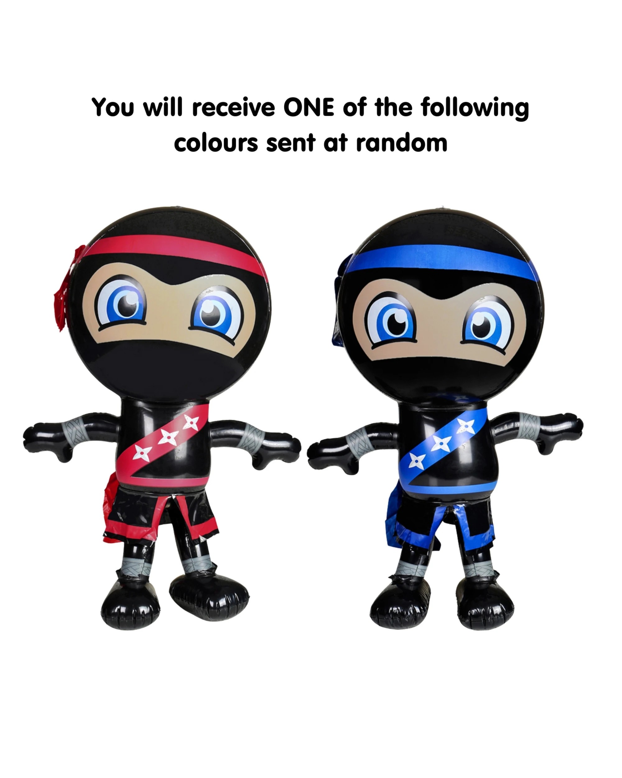2 RI Novelty Inflatable Ninja - Assorted, 2 of 3